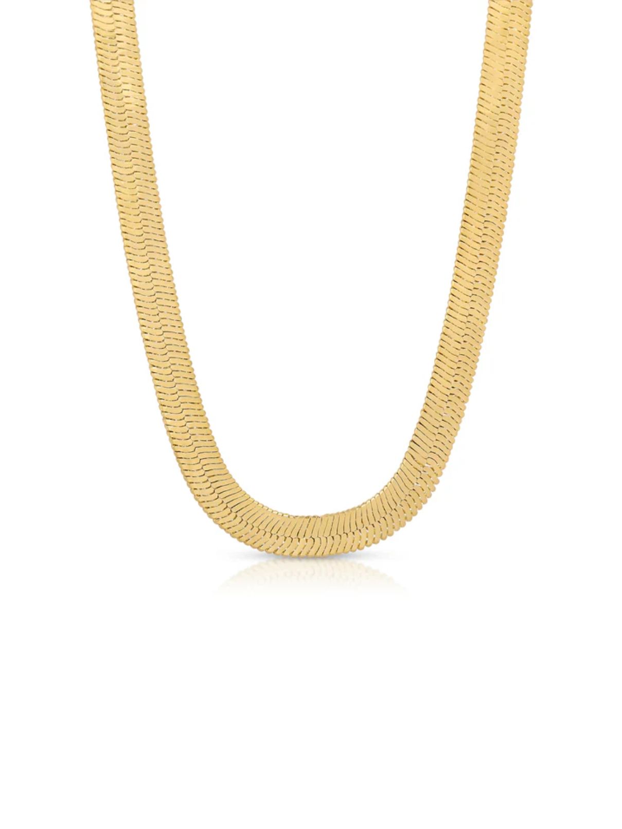Joy Dravecky Omega Herringbone Necklace