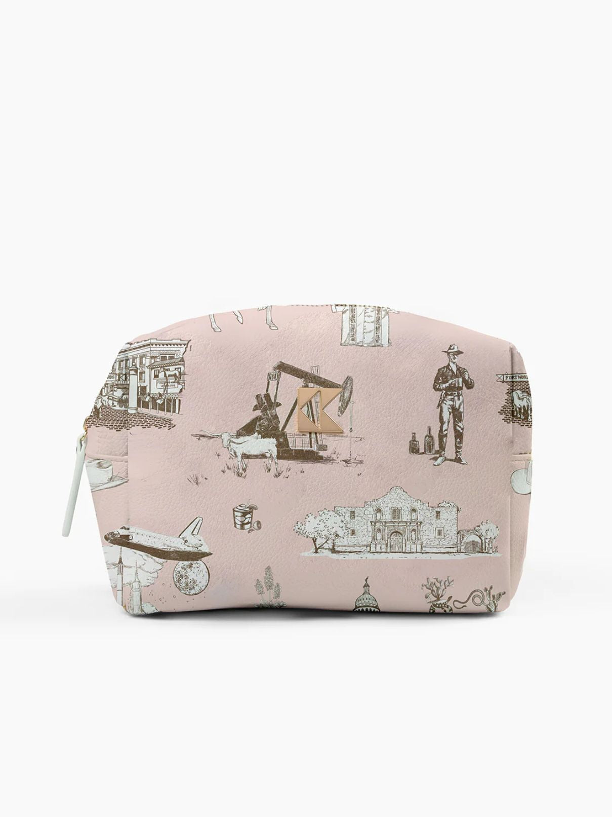 Katie Kime Texas Classic Accessory Bag
