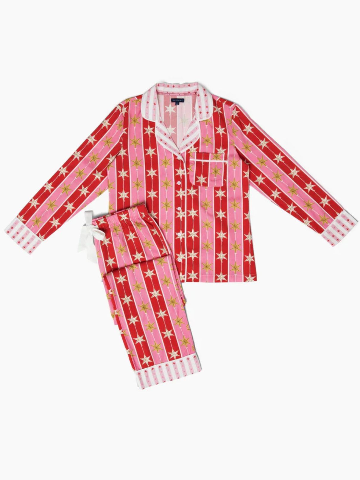 Katie Kime Tree Topper L/S Pajama Set