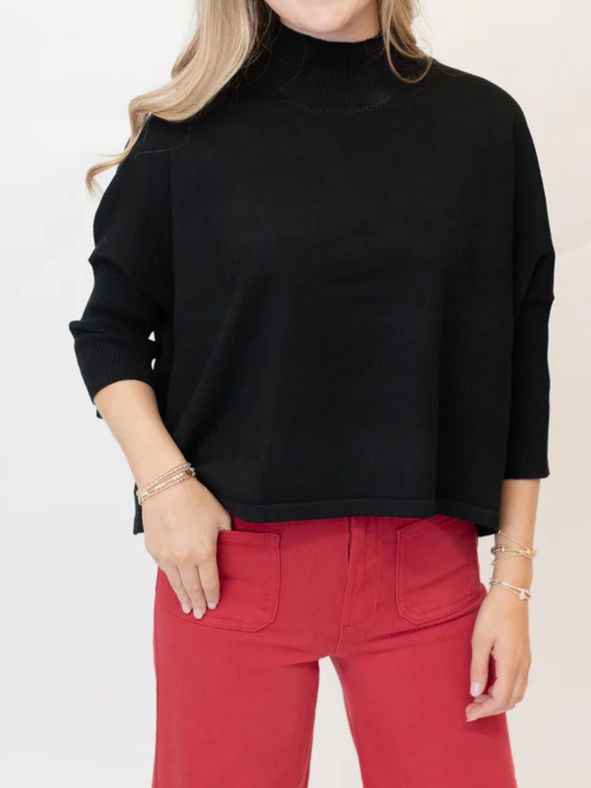 Knitlab/Kerisma Aja Ortho Sweater in Black
