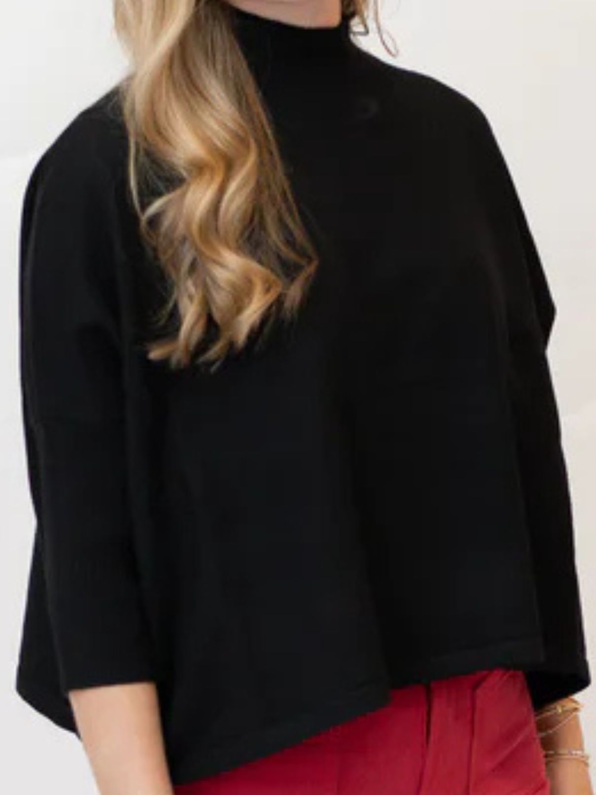 Knitlab/Kerisma Aja Ortho Sweater in Black