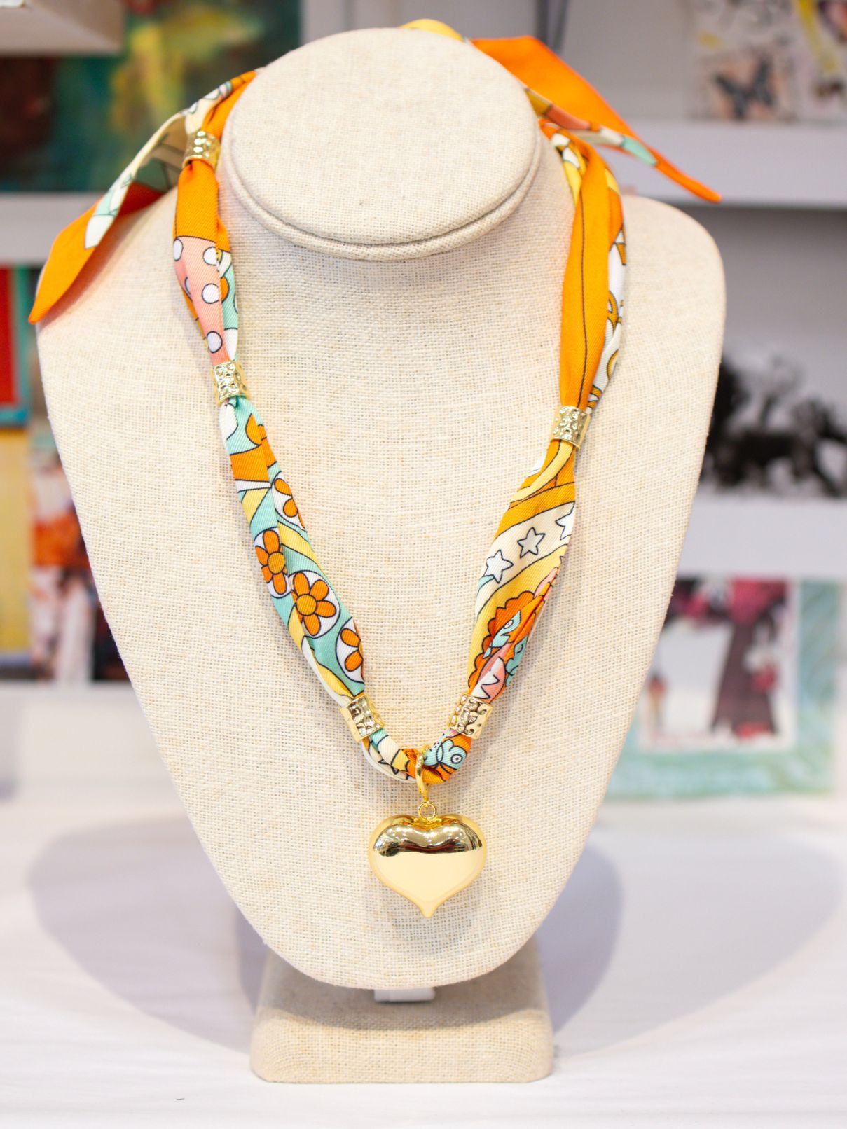 Knotted Scarf Necklace Deb