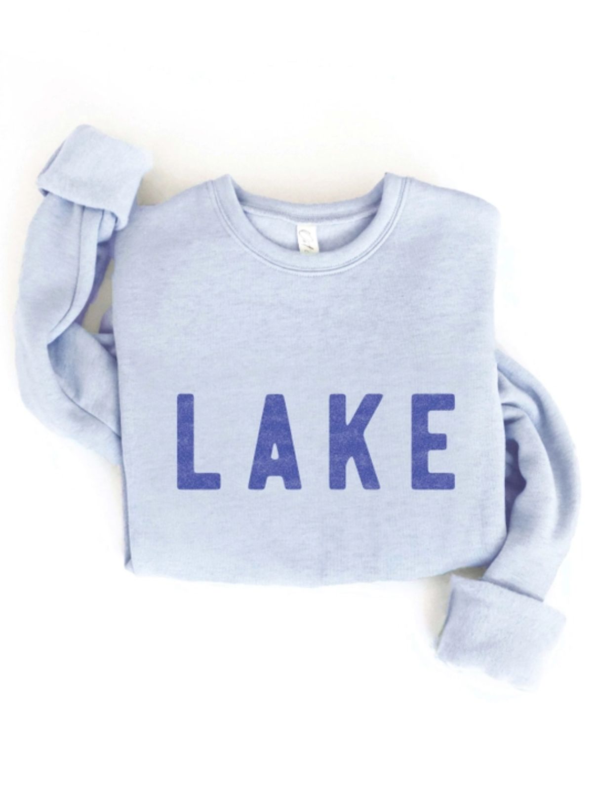  Lake Sweatshirt in Lt Blue