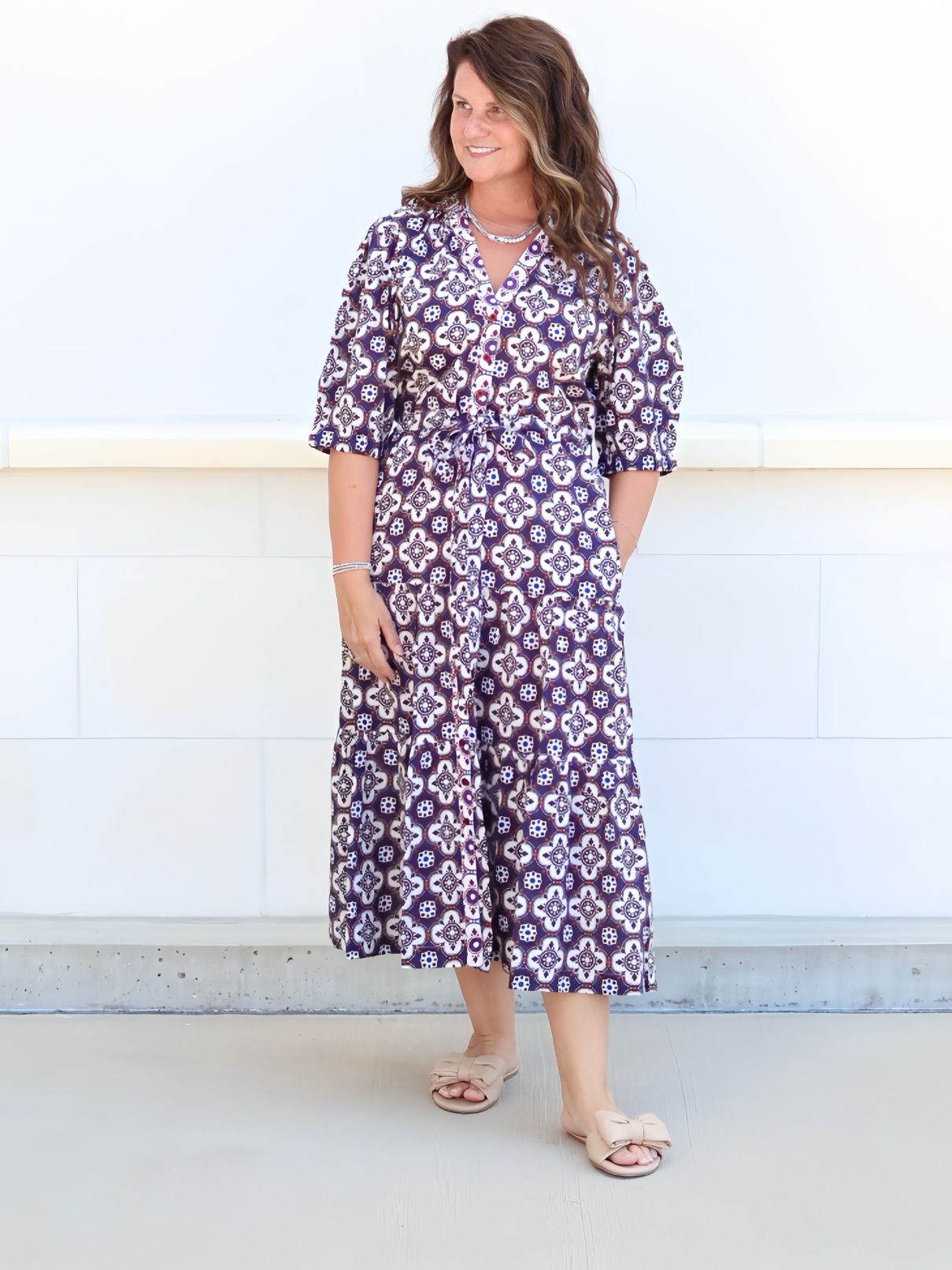 Lola Australia Austen Midi Star-Latte