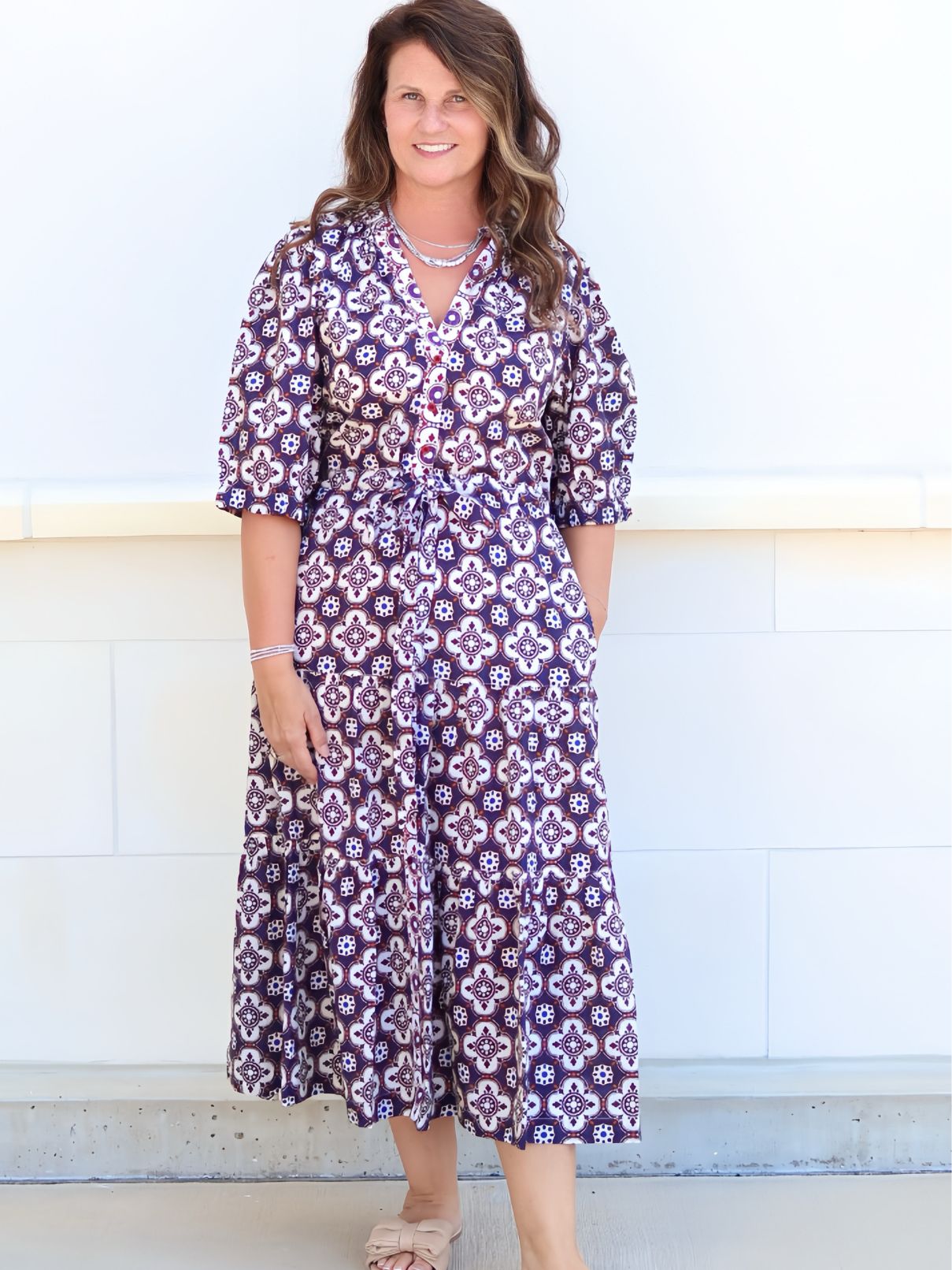 Lola Australia Austen Midi Star-Latte