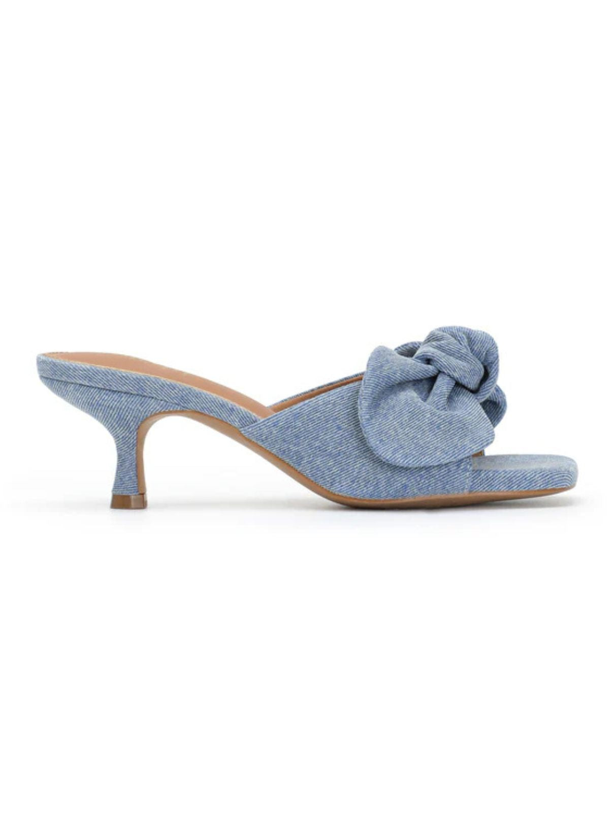 Mi.iM Shoes Hannah Kitten Heel Denim