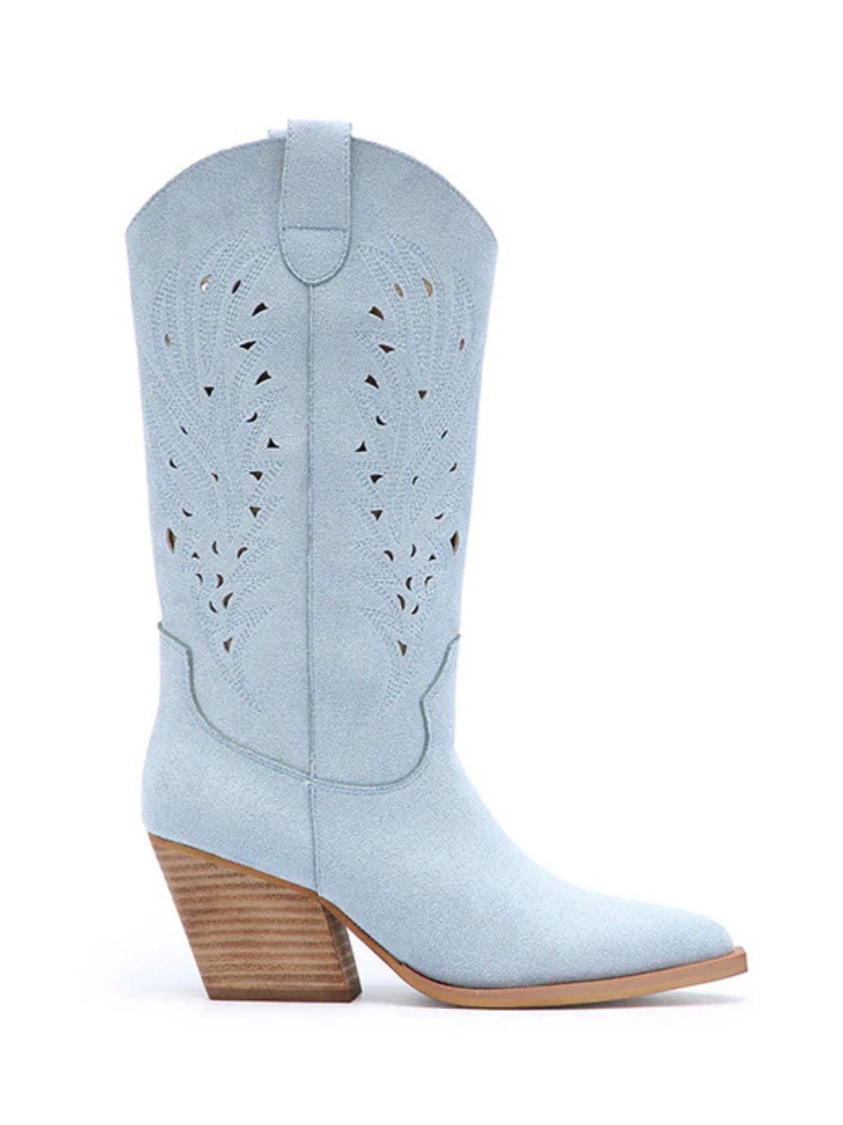 Mi.iM Shoes Olivia Western Boot Lt Blue