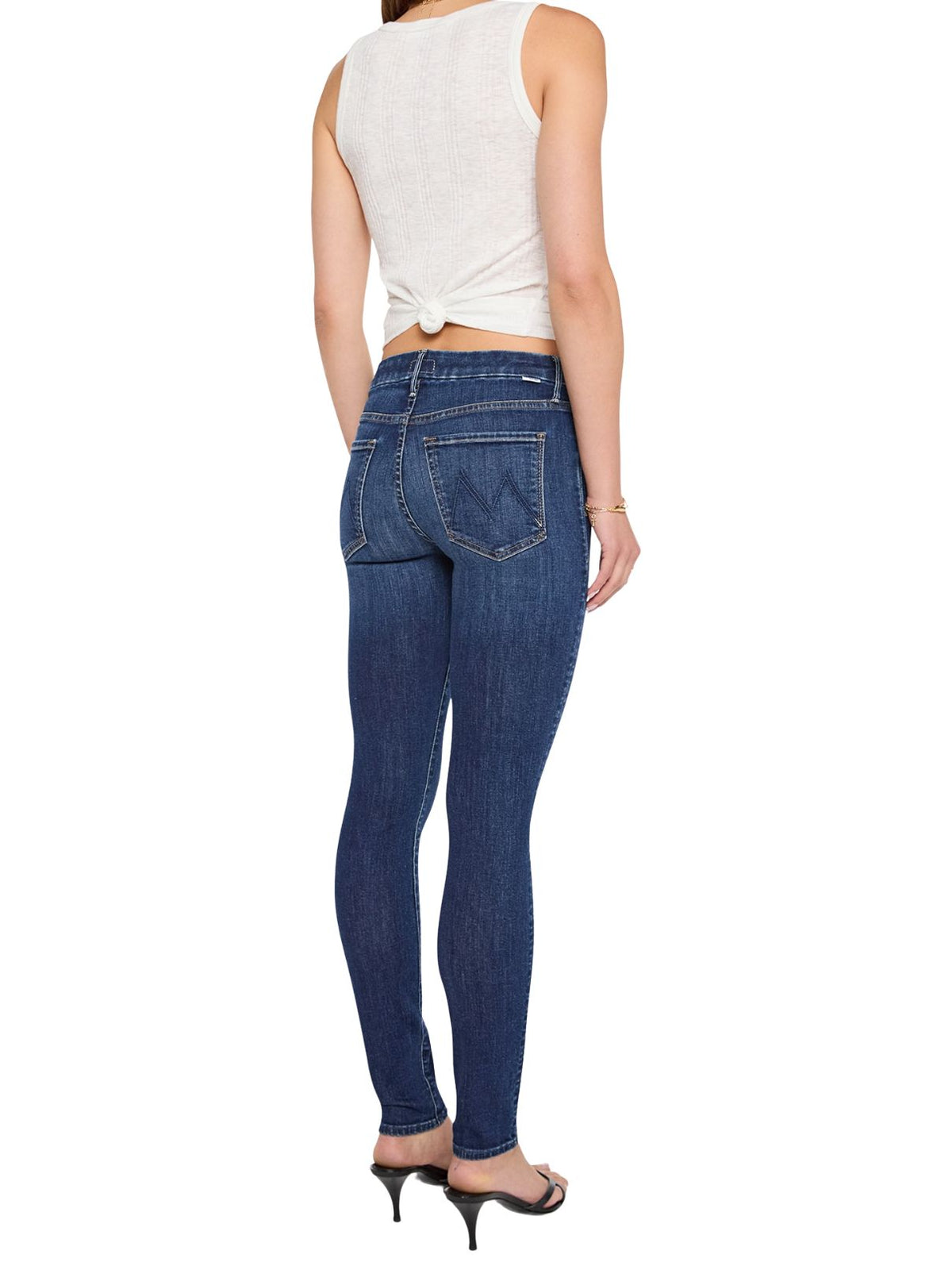 MOTHER The Down Low Looker Hover Jeans in Backstage Pass