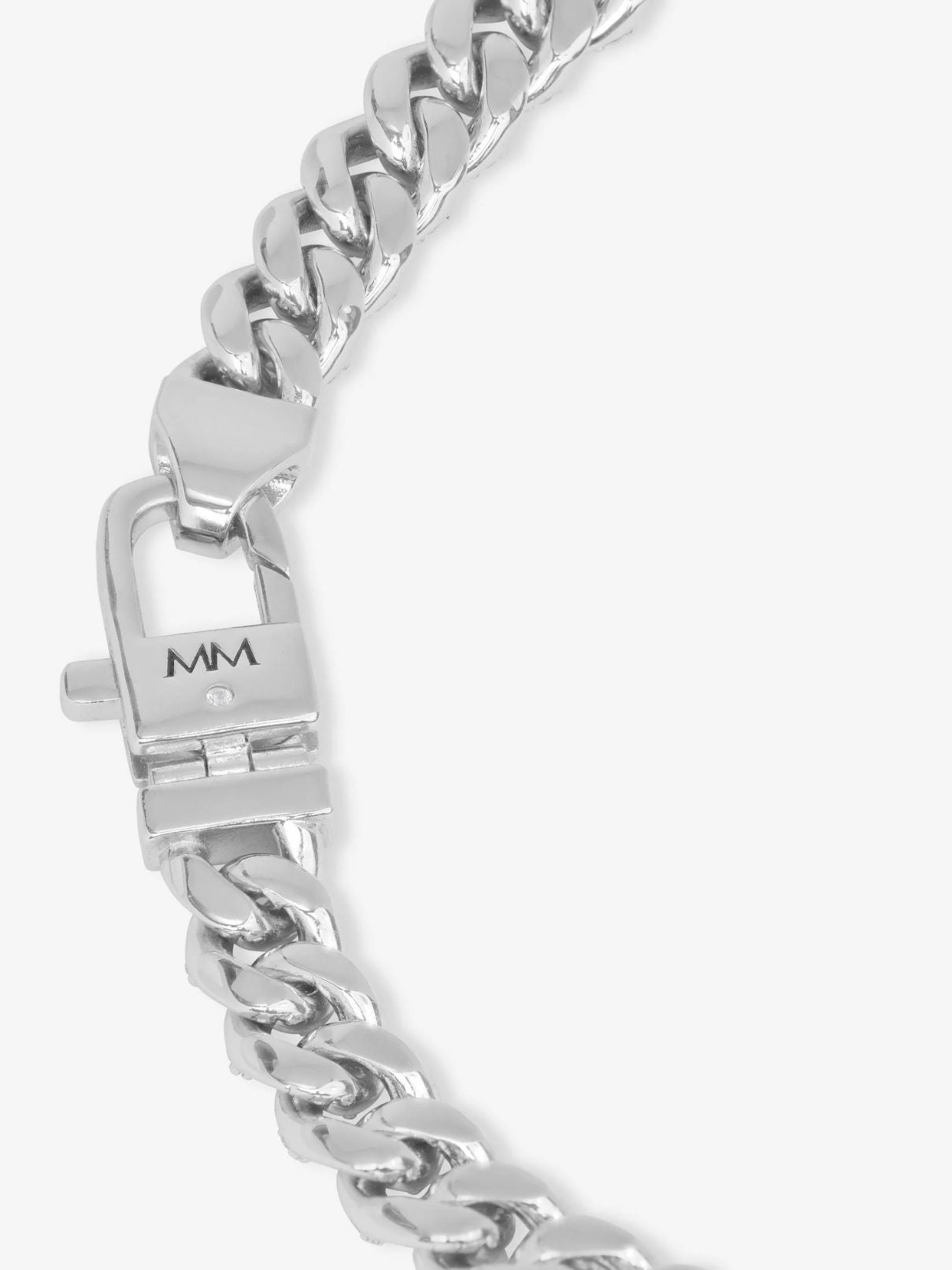 Melinda Maria 6.5" Julian Triple Diamond Bracelet in Silver