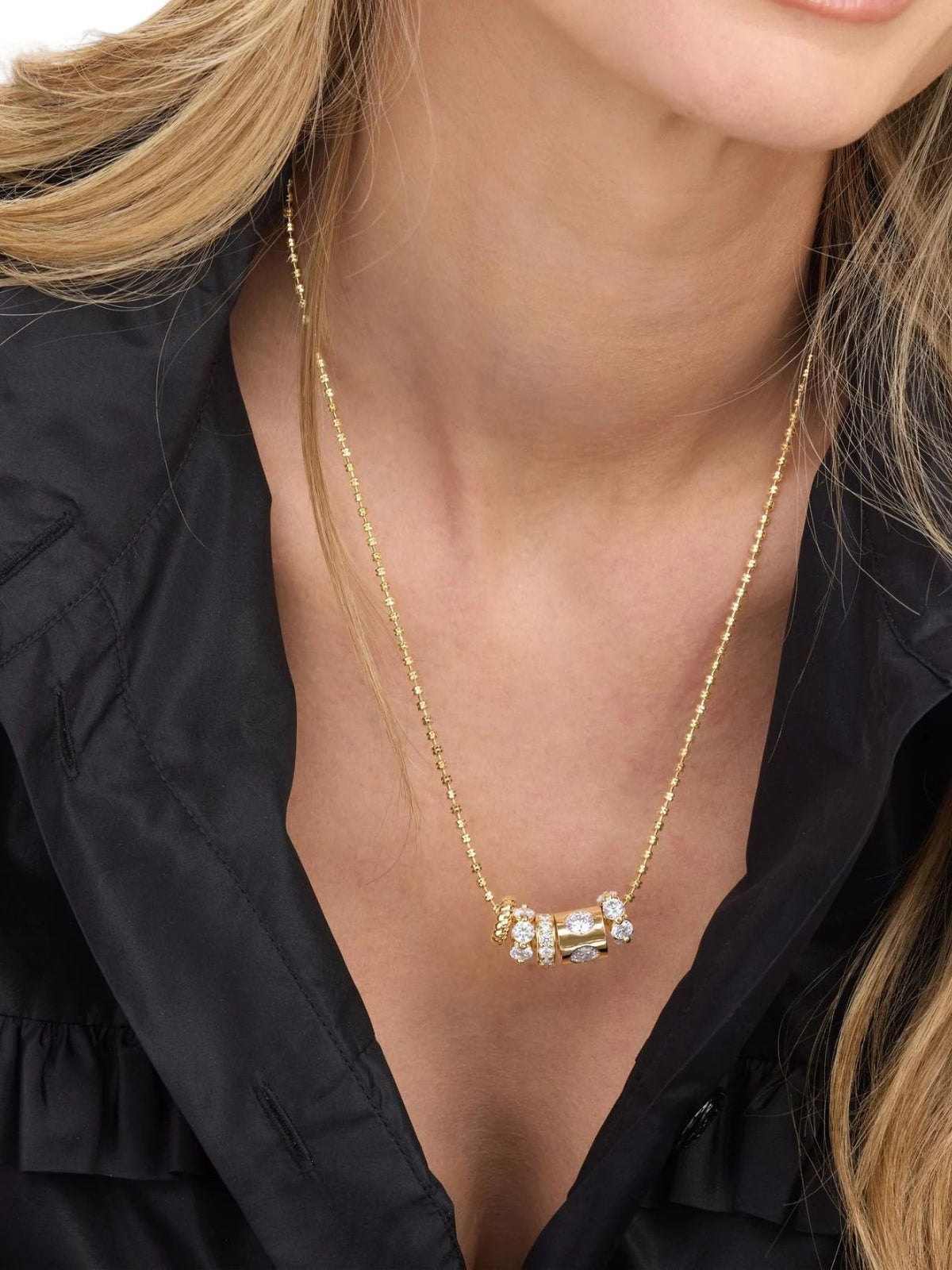 Melinda Maria Ashley Venice Necklace in Gold