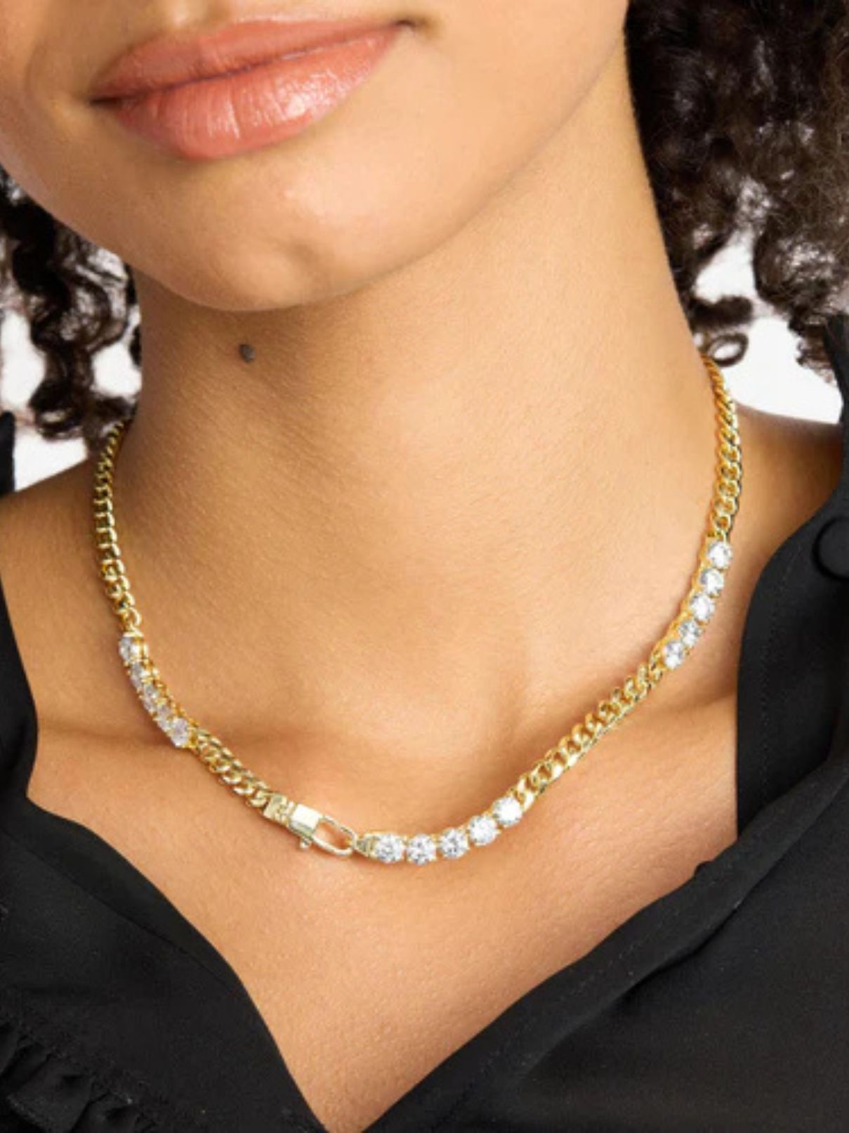 Melinda Maria Baby Julian's Obsessed Necklace 16" in Gold