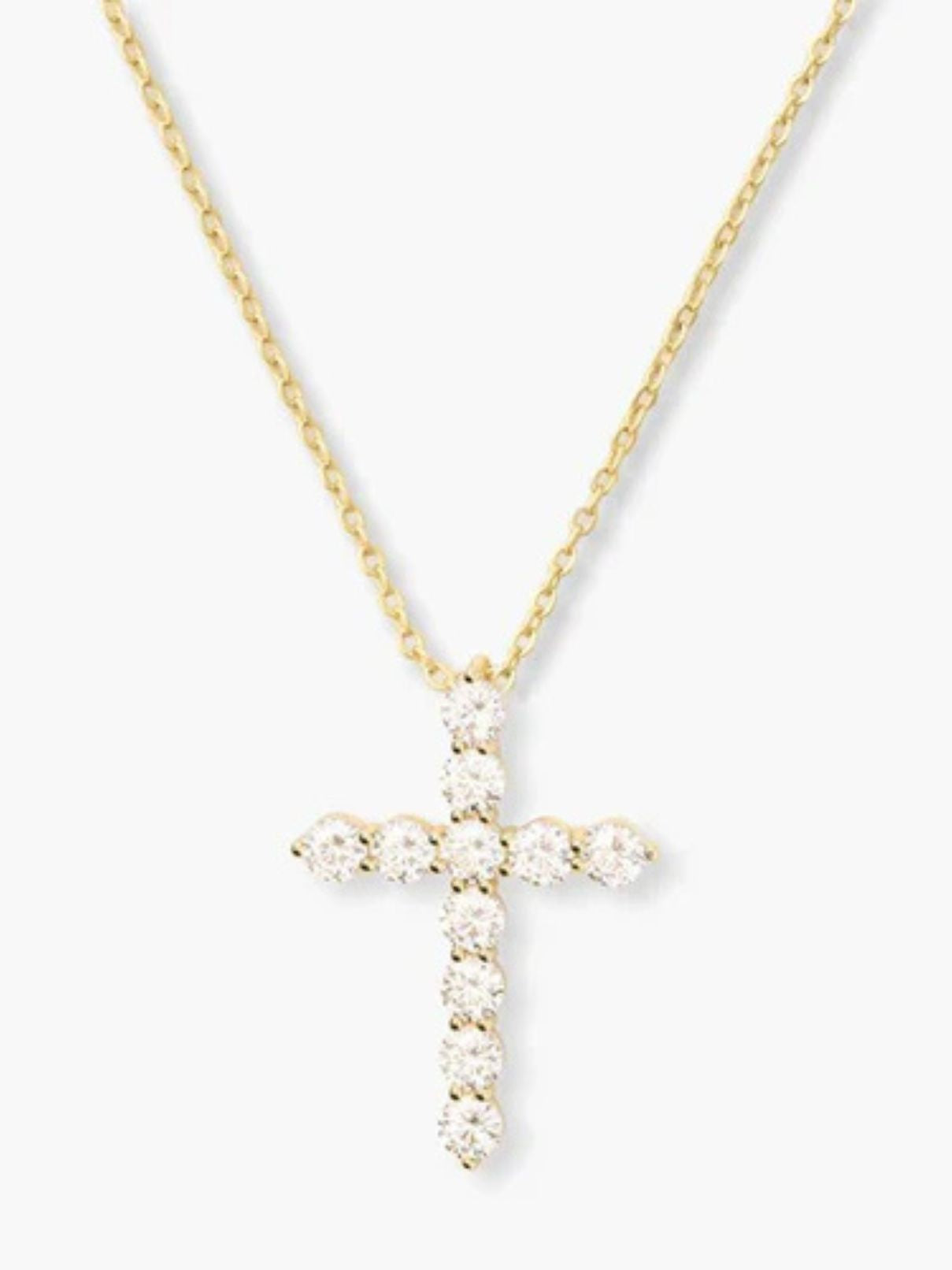 Melinda Maria Oh She Fancy Small Cross Pendant