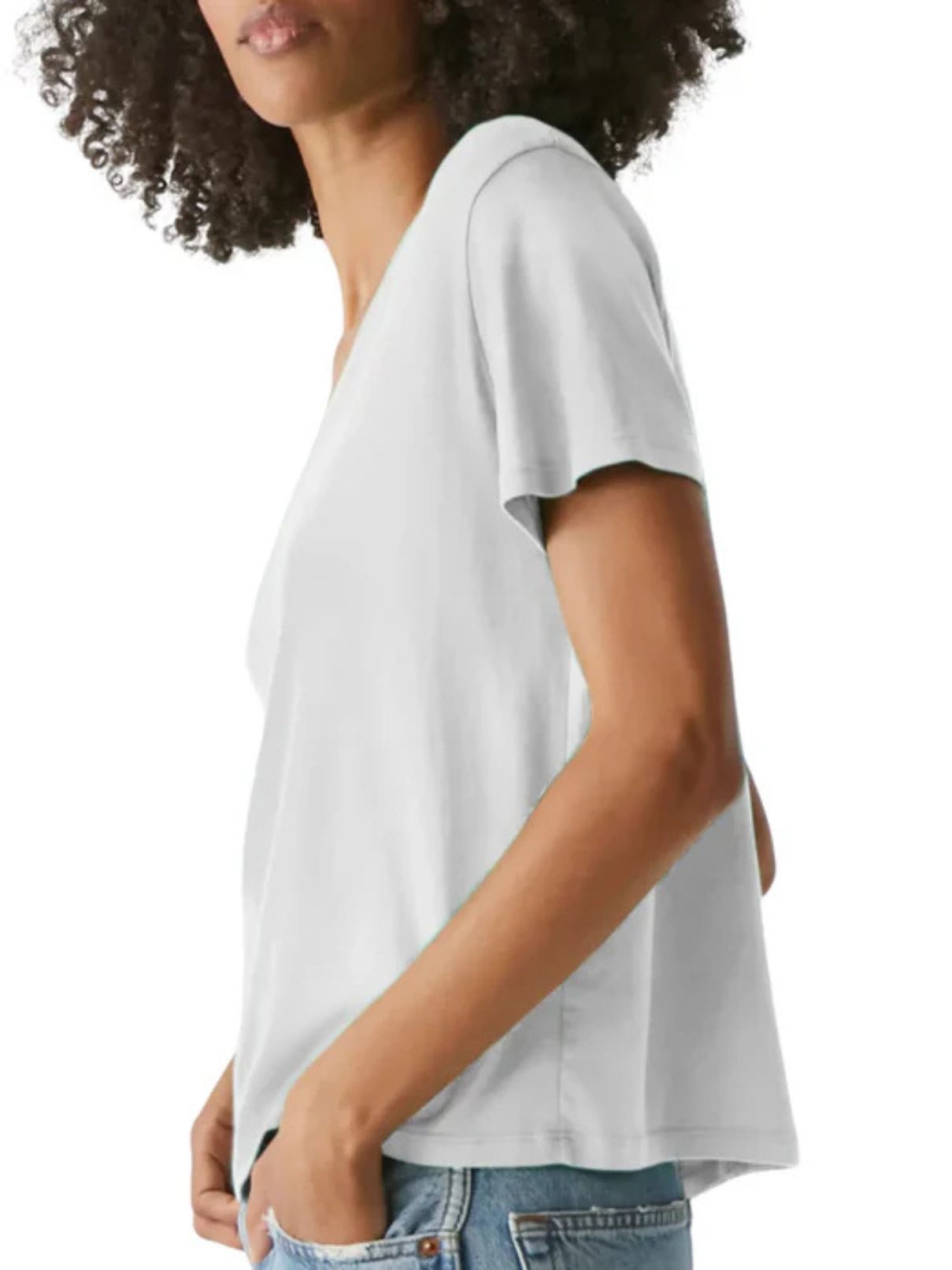 Michael Stars Dylan Classic V-Neck Tee
