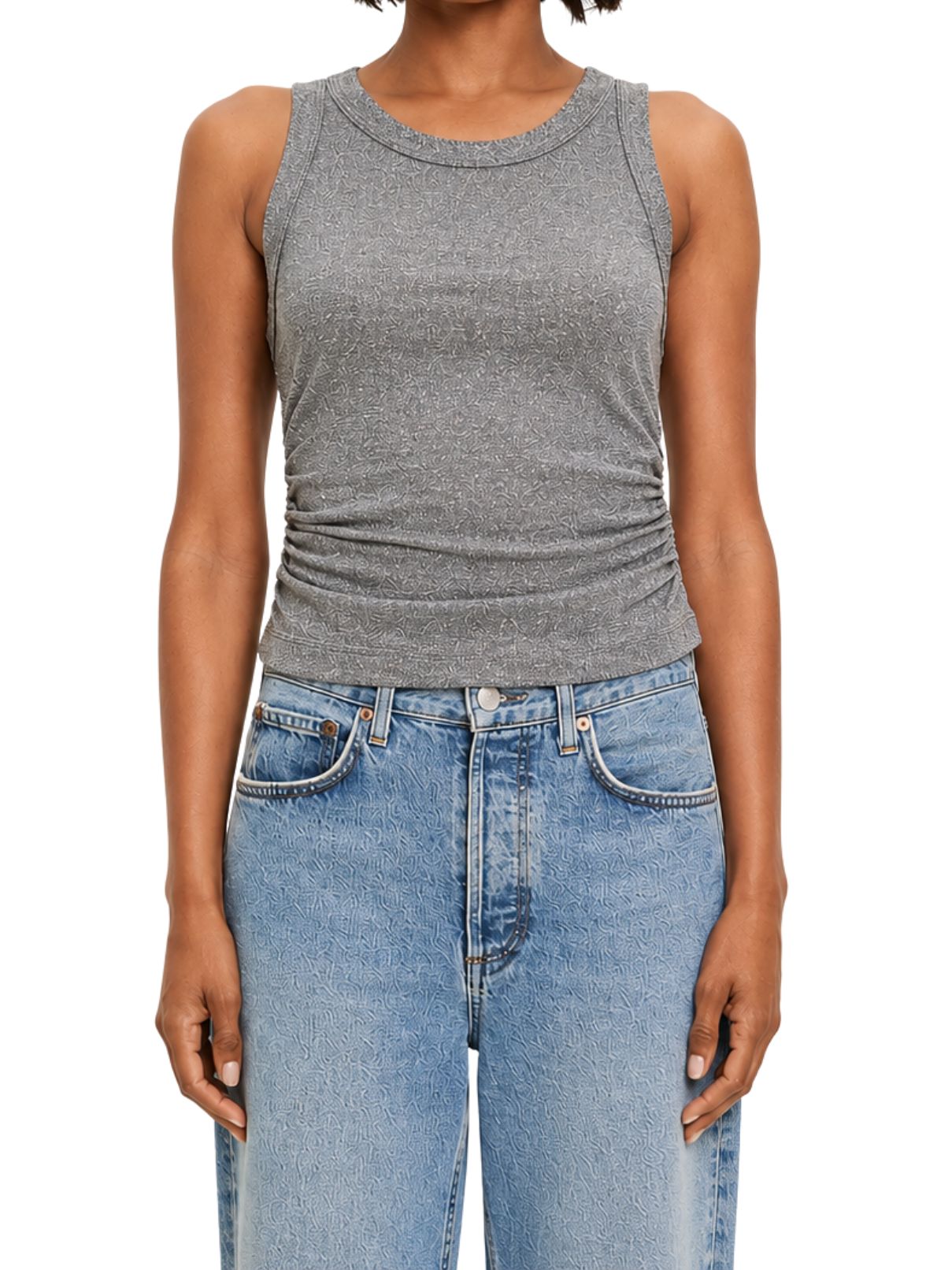 Michael Stars Ella Shine Tank – Thunder