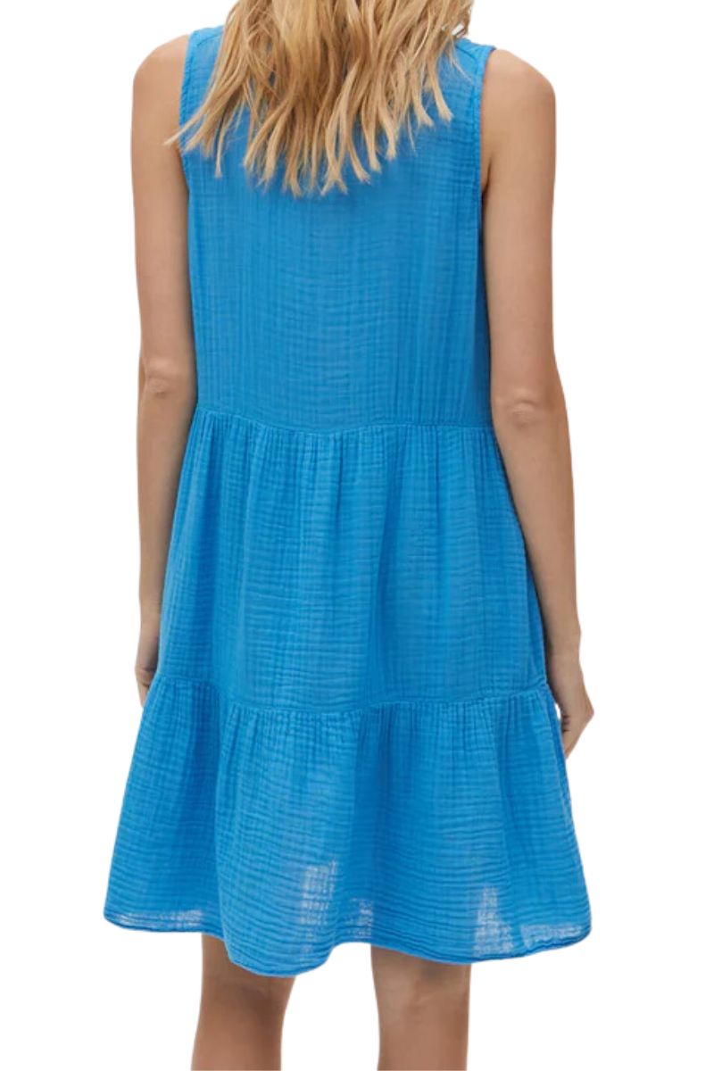 Michael Stars Gauze Daisy Babydoll Dress in Capri