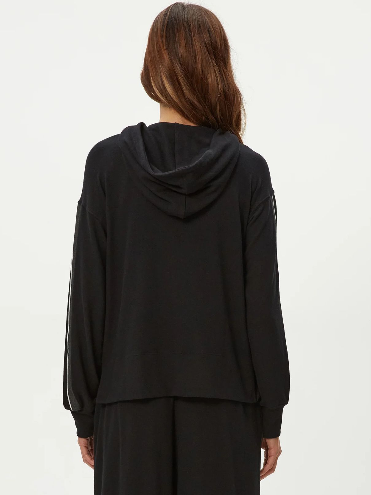 Michael Stars Taryn Hoodie in Black