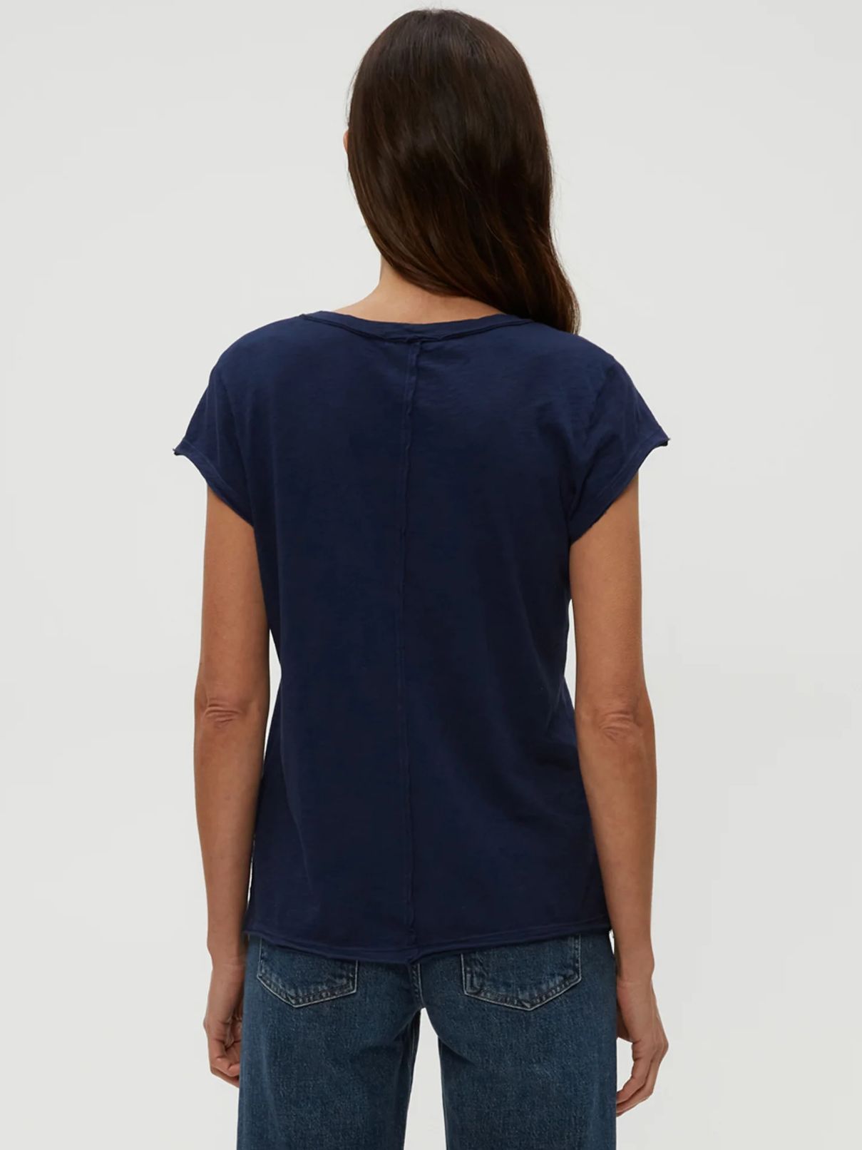 Michael Stars Trudy Crew Tee in Nocturna