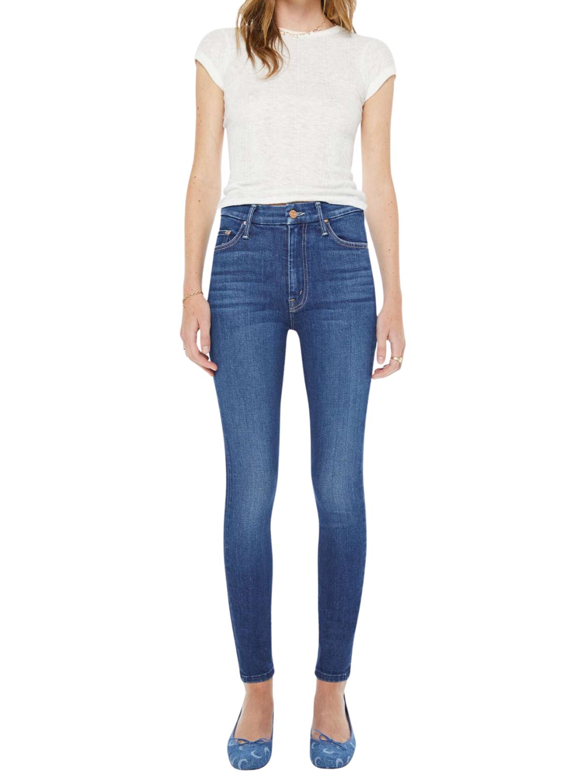Mother Denim High Waisted Looker in Cocktail Hour