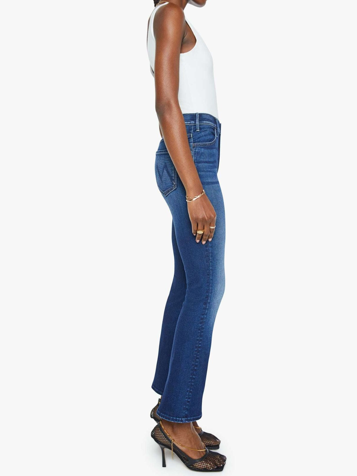 Mother Denim Hustler Ankle in Taking Chances