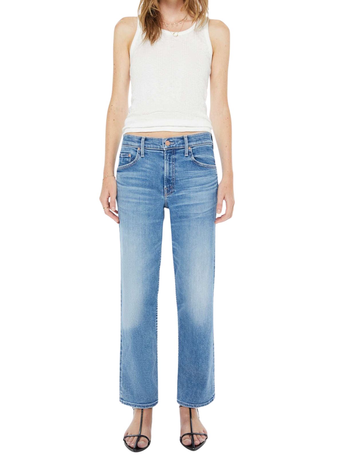 Mother Denim Newbie Ankle in Float My Boat 