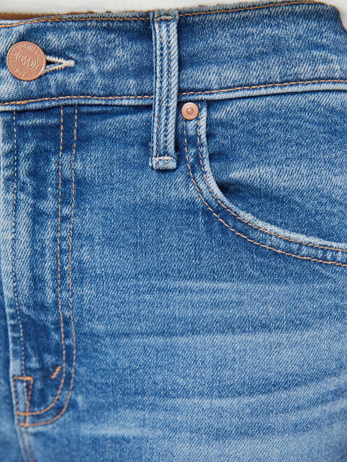 Mother Denim Newbie Ankle in Float My Boat 