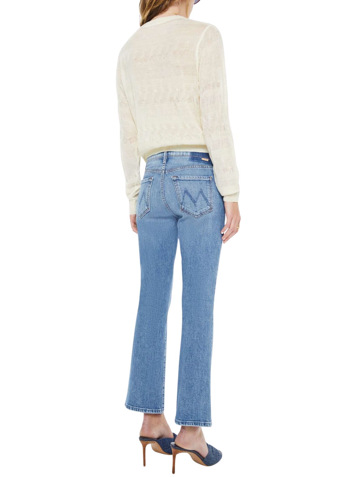Mother Denim Outsider Flood in Heads Or Tails 