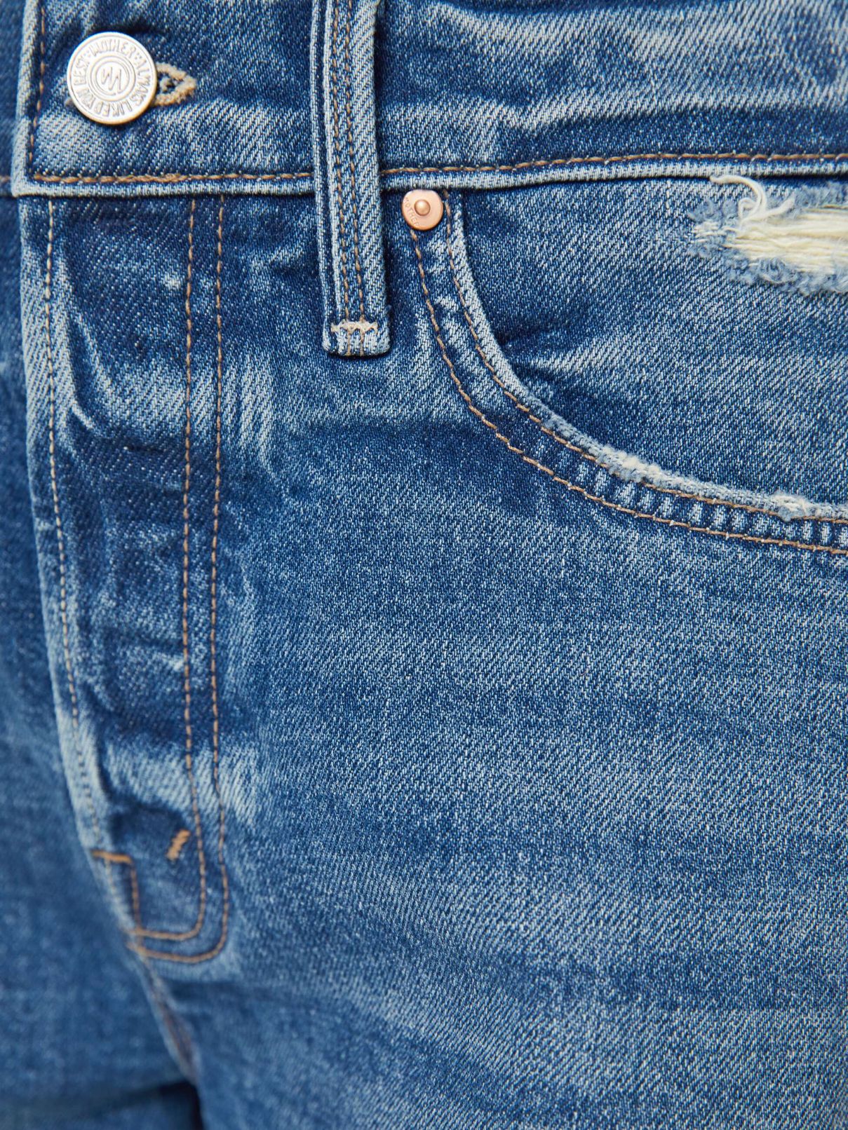 Mother Denim Skipper Short N' Long Chew in Girls Just Want To Have Sun 