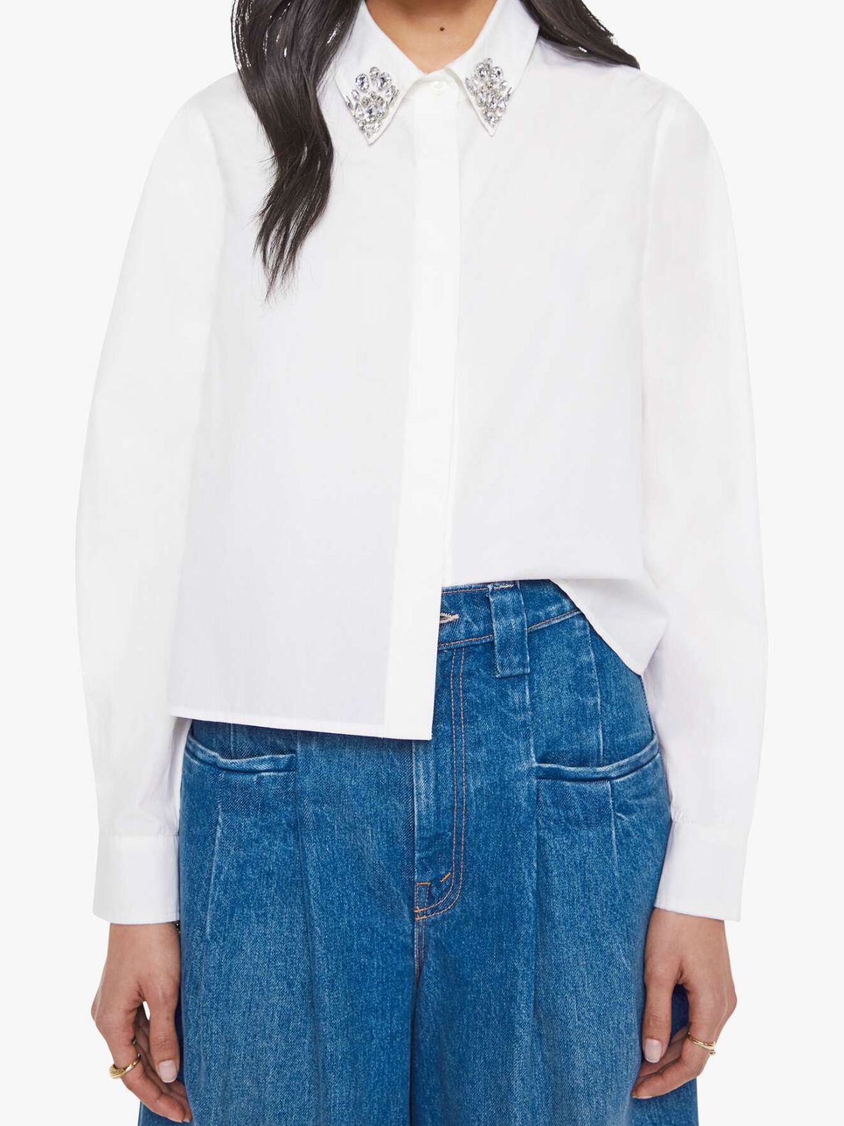 Mother Denim The Honor in White