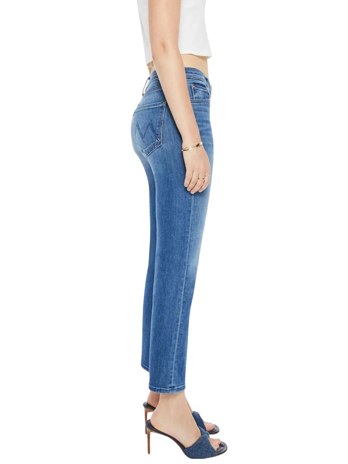 Mother Denim The Smarty Pants Flood in Connecting The Dots 