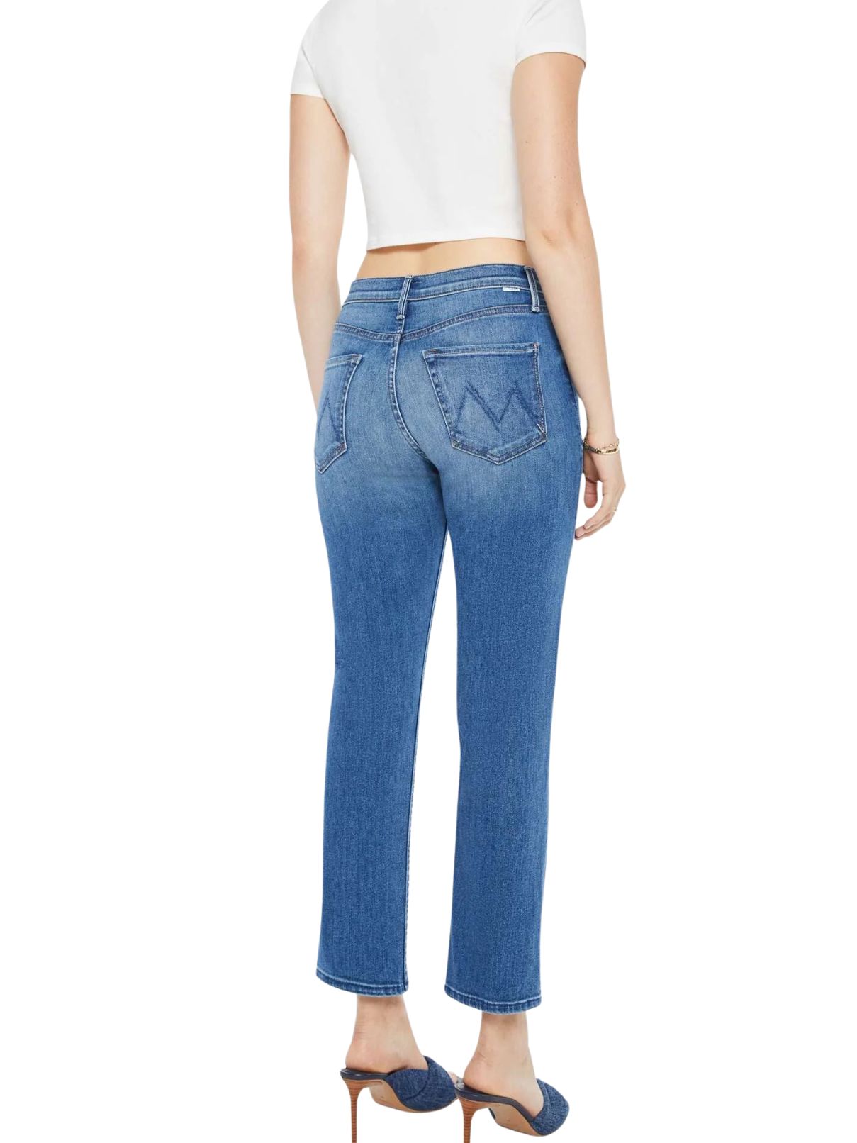 Mother Denim The Smarty Pants Flood in Connecting The Dots 