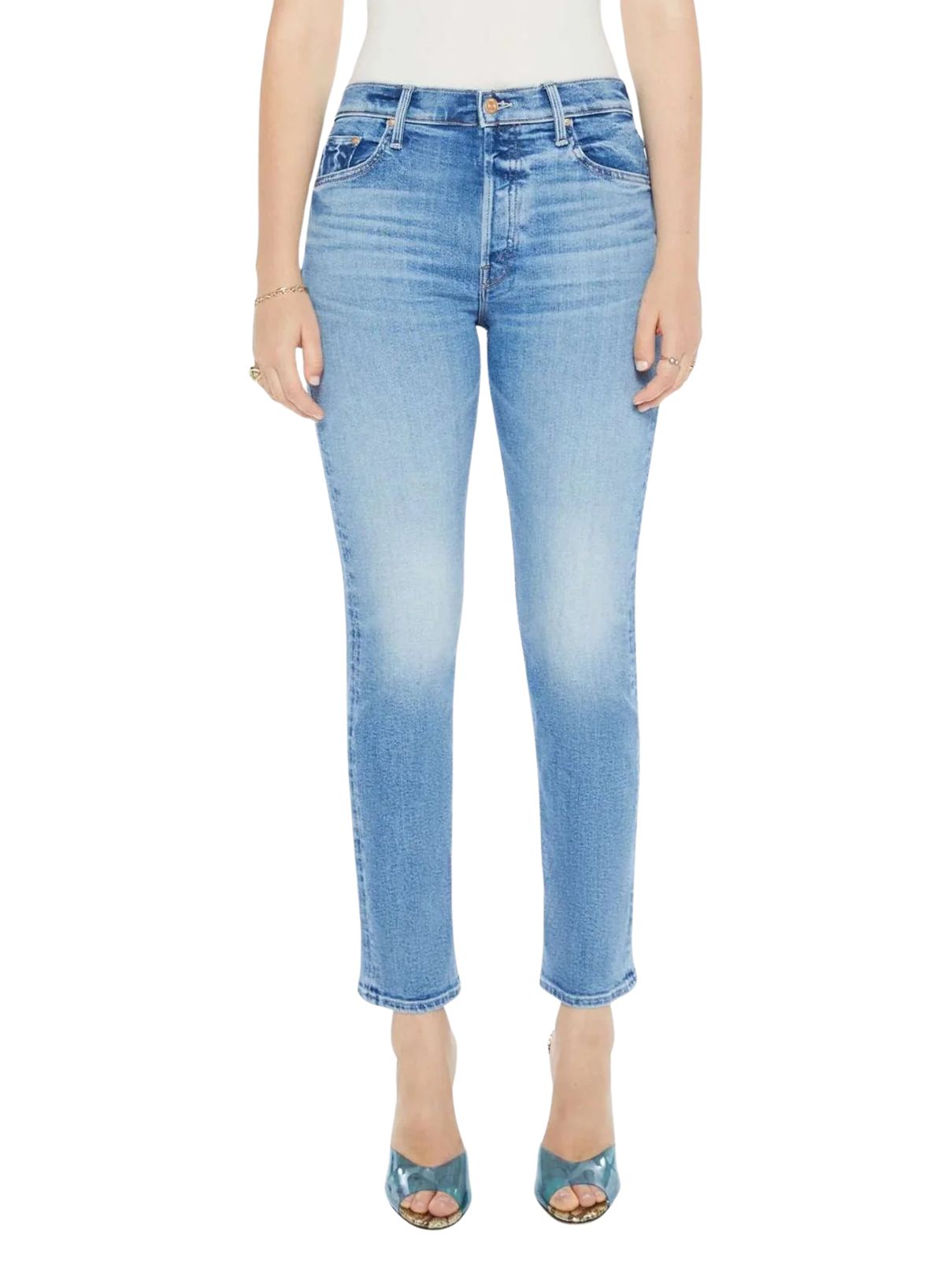 Mother Denim The Tomcat Flood in Tasty Waves 