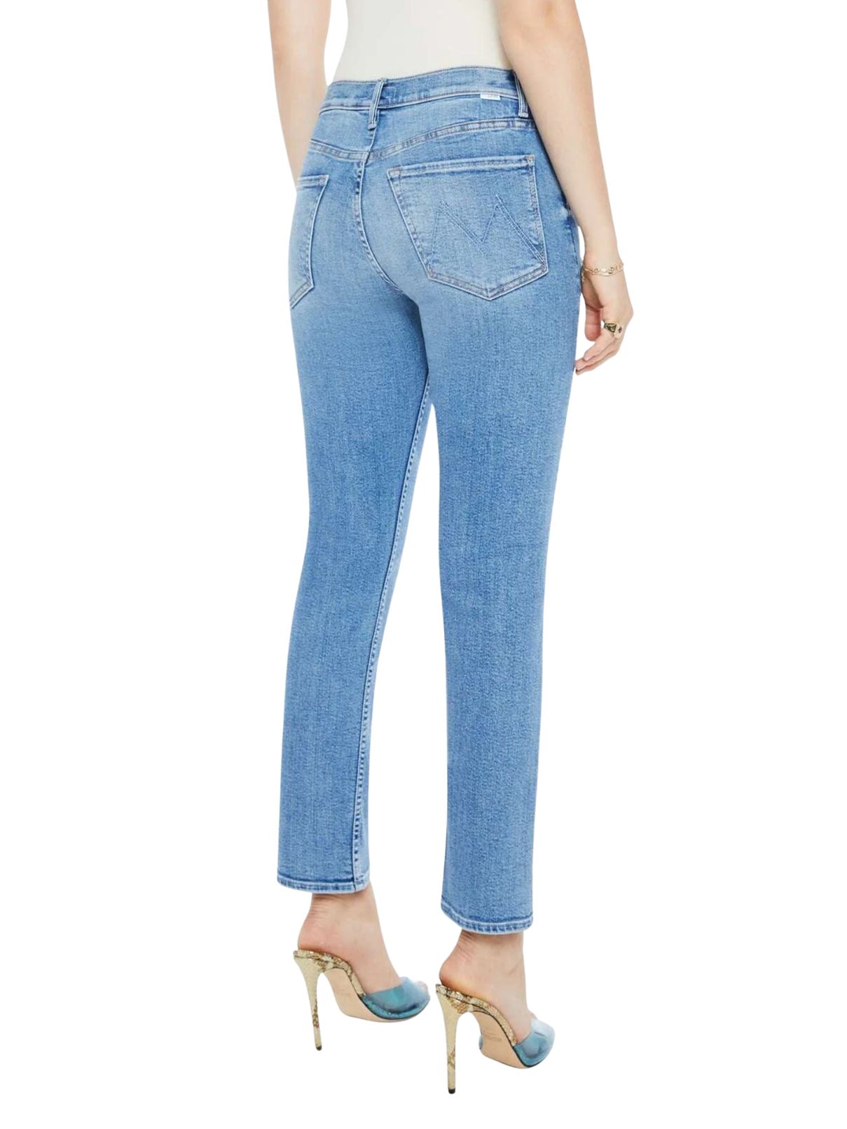 Mother Denim The Tomcat Flood in Tasty Waves 