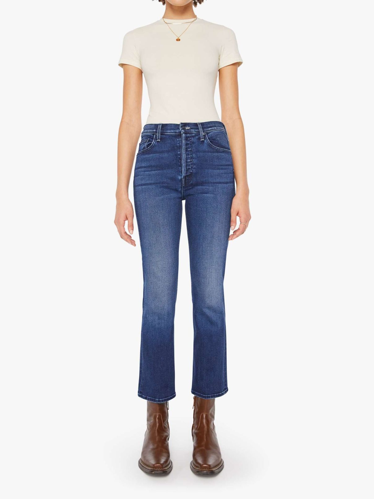 Mother Denim Tripper Ankle in Homecoming