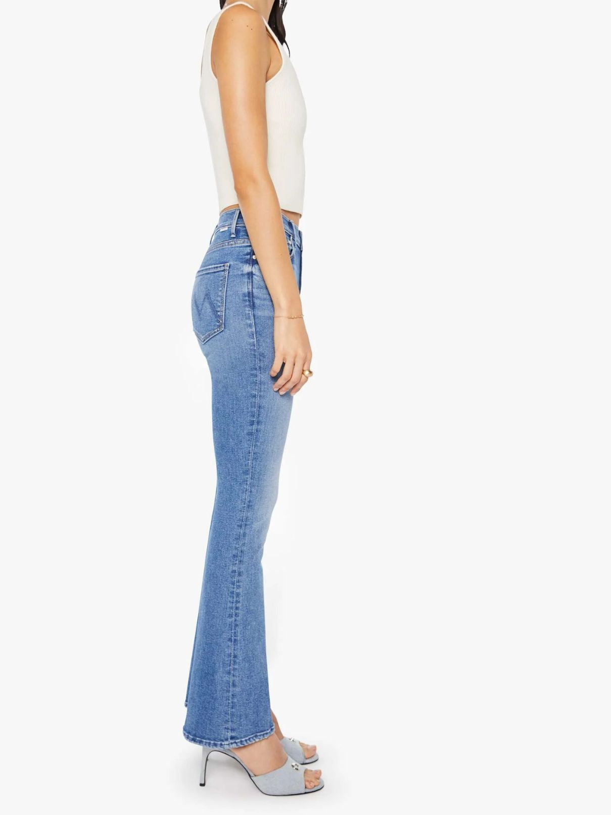 Mother Denim Weekender HR Skimp in Swing and Miss