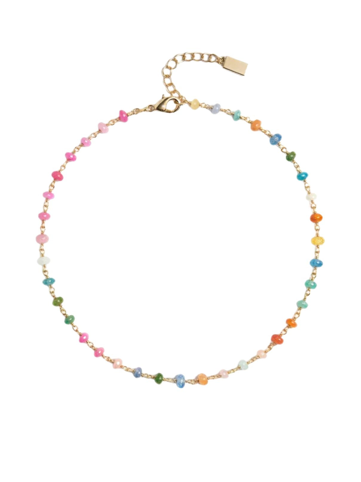 Native Gem Neon Rainbow Opal Necklace