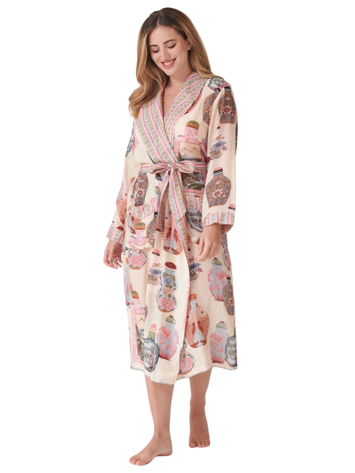 One Hundred Stars Perfume Bottles Gown in Blush
