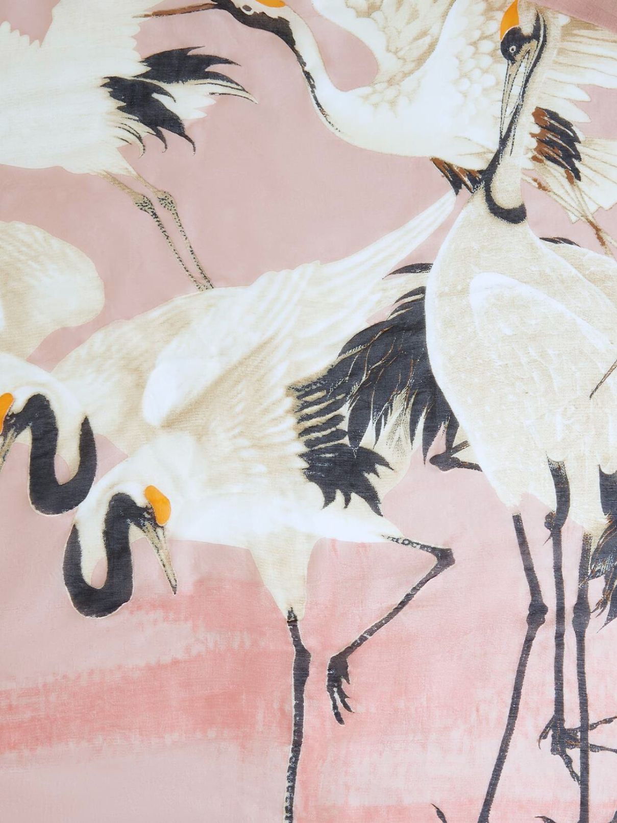 One Hundred Stars Short Heron Kimono in Pink