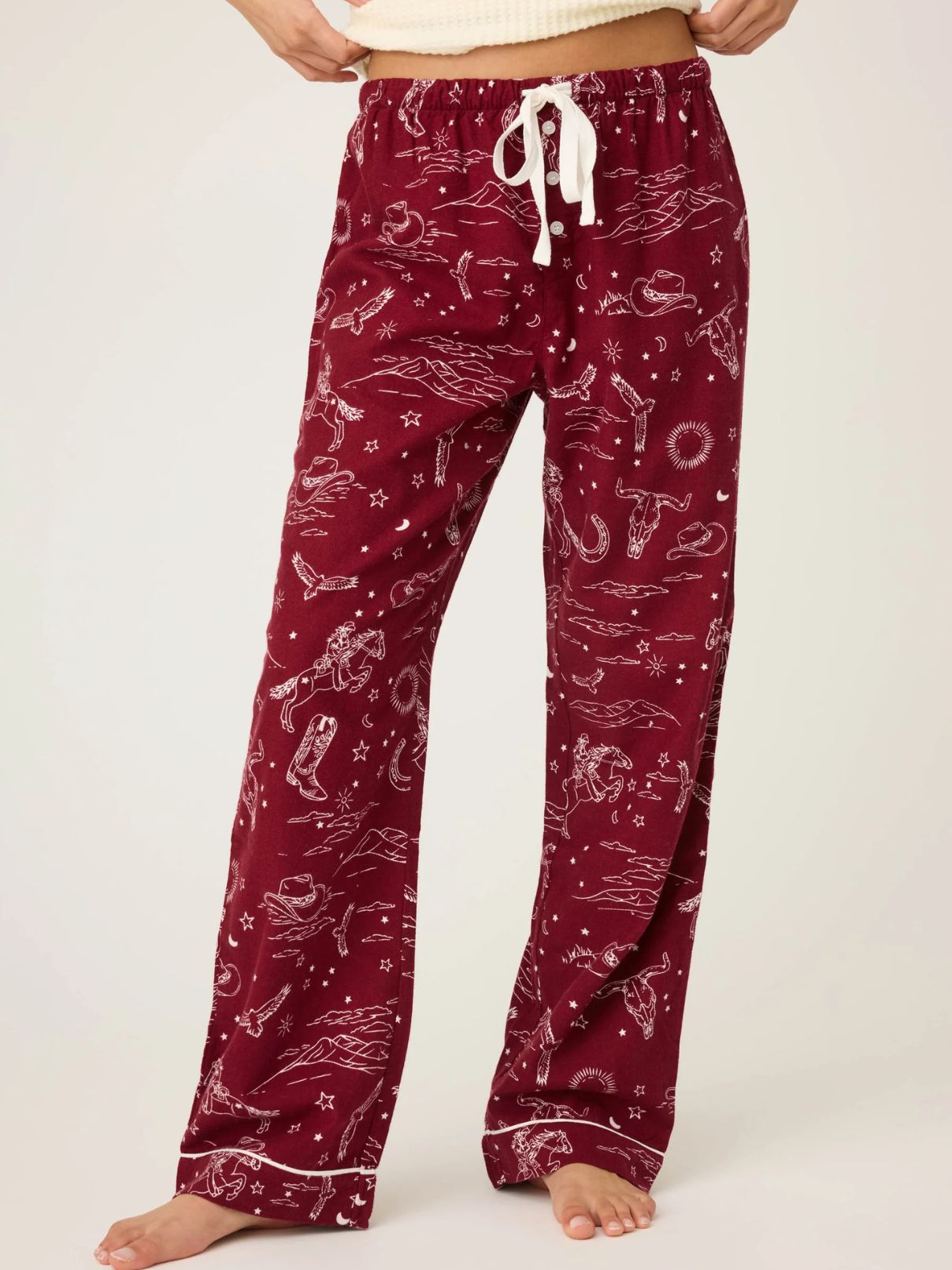 PJ Salvage Flannels in Port