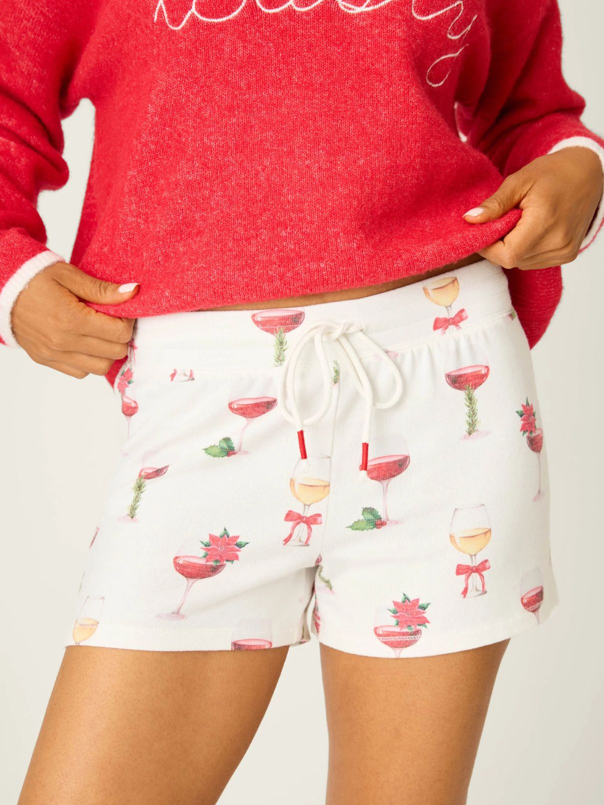 PJ Salvage Lets Get Toasty Ivory Short