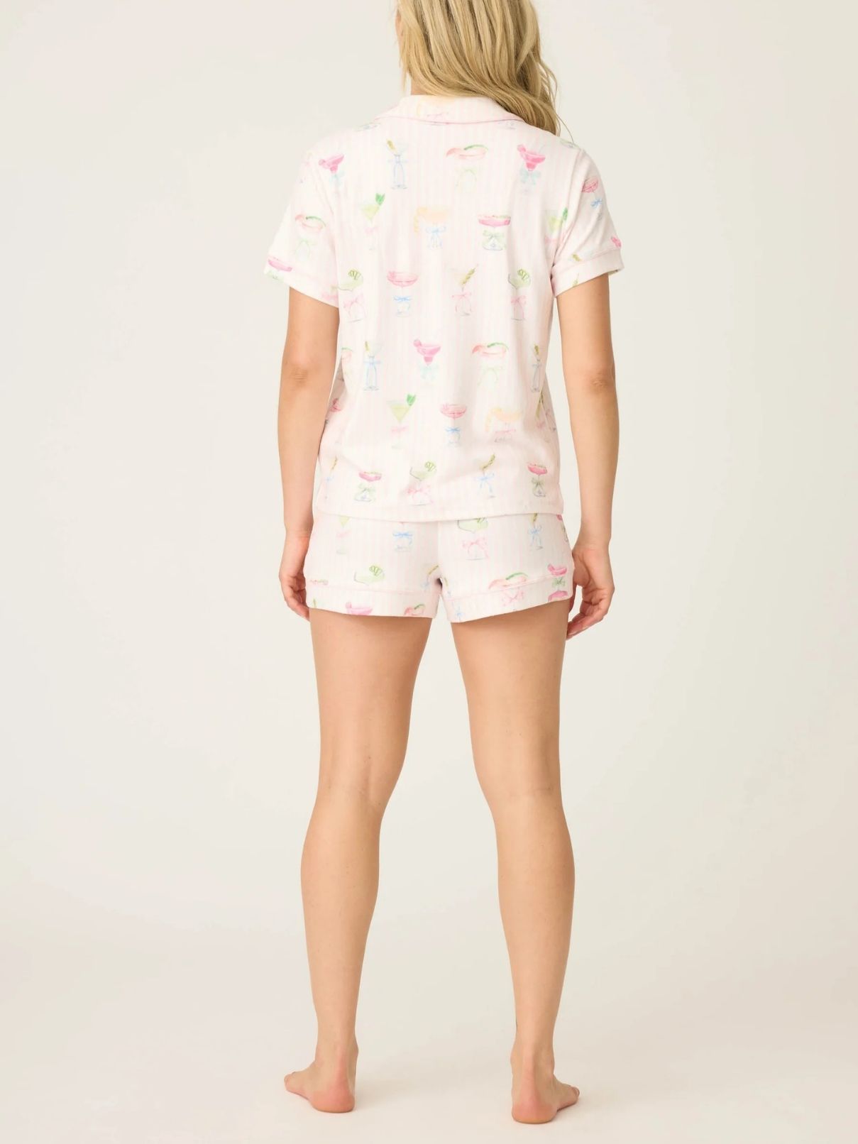 PJ Salvage Pj Set Pretty Punch in  Baby Pink