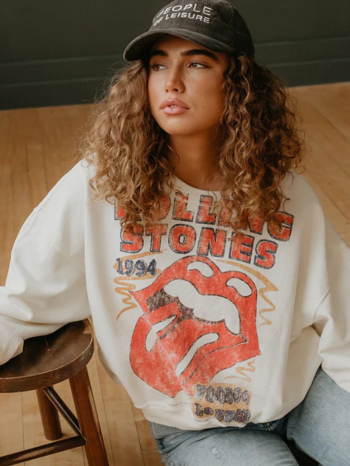 People of Leisure Rolling Stones 1994 Voodoo Lounge Sweatshirt