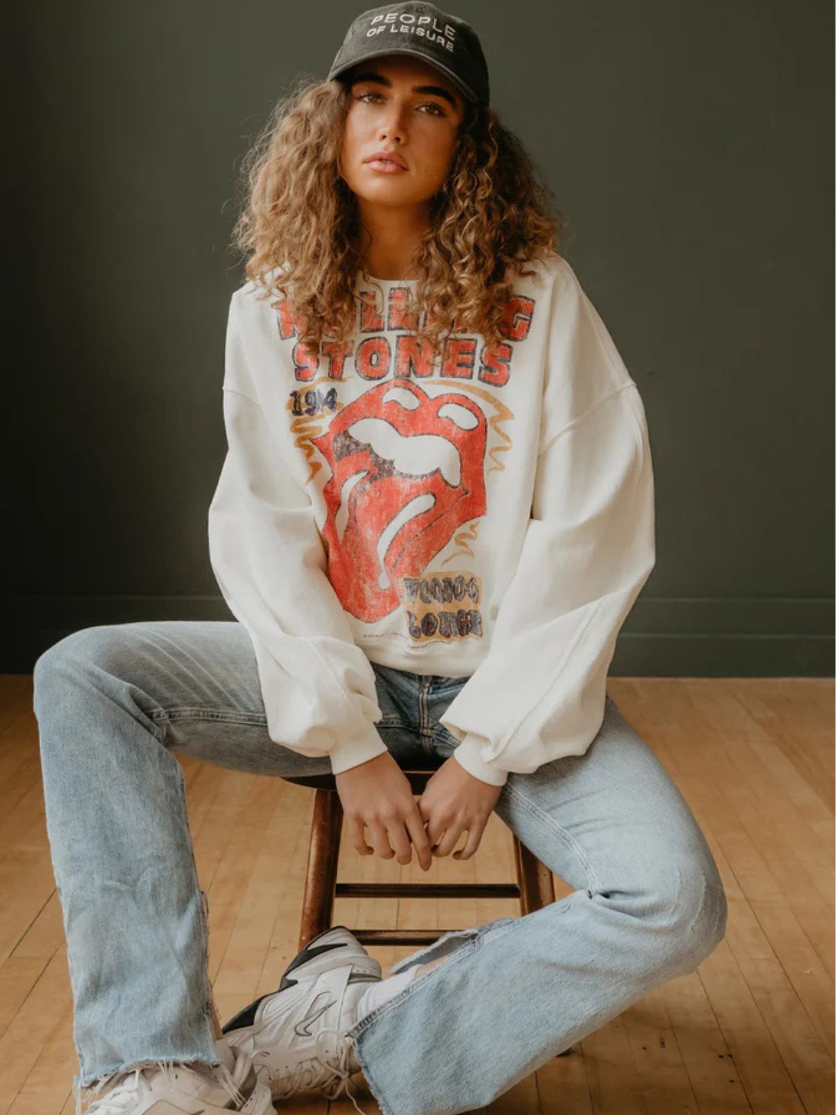 People of Leisure Rolling Stones 1994 Voodoo Lounge Sweatshirt