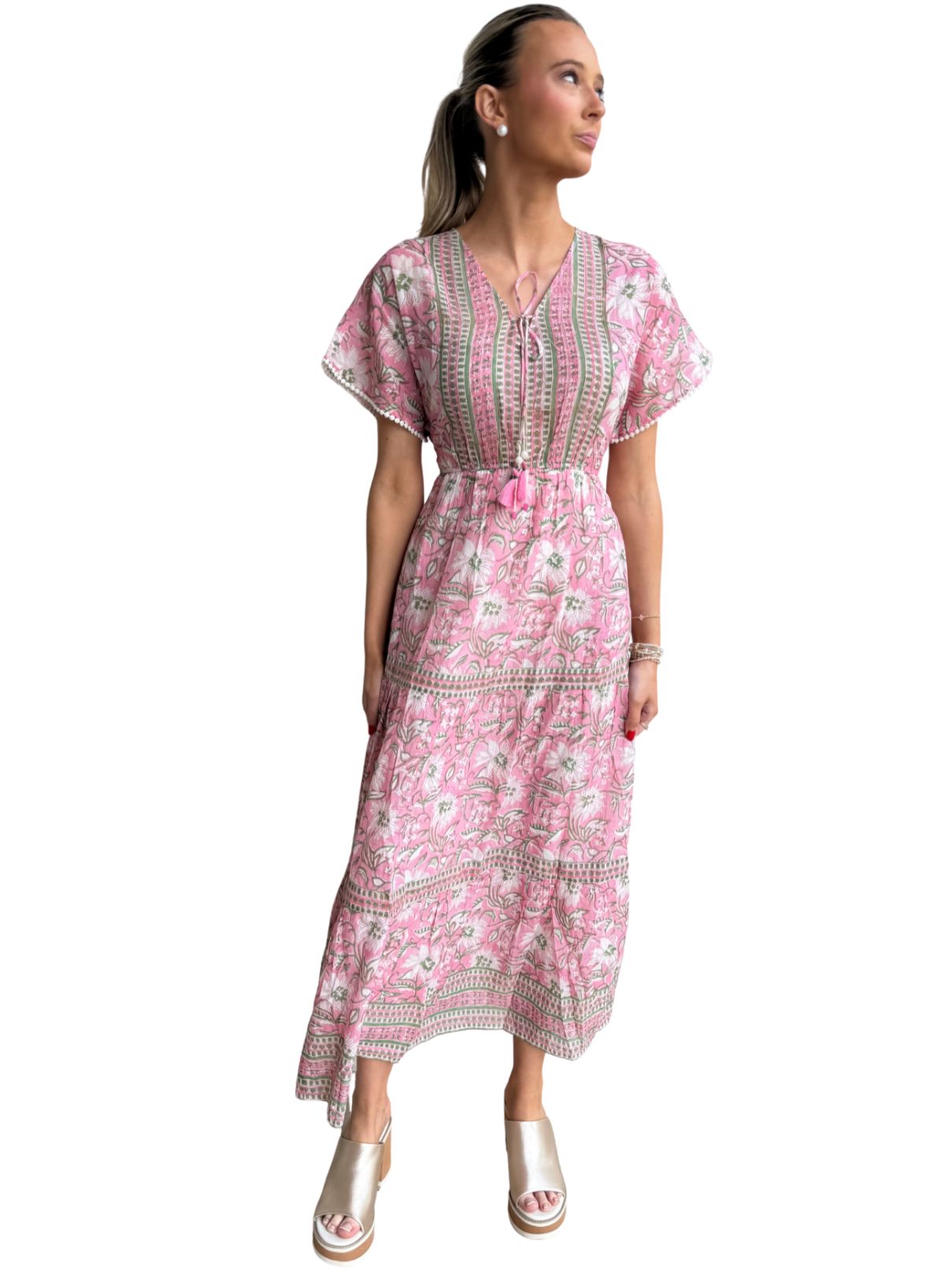 Piccola Katherine Maxi in Pink Blush