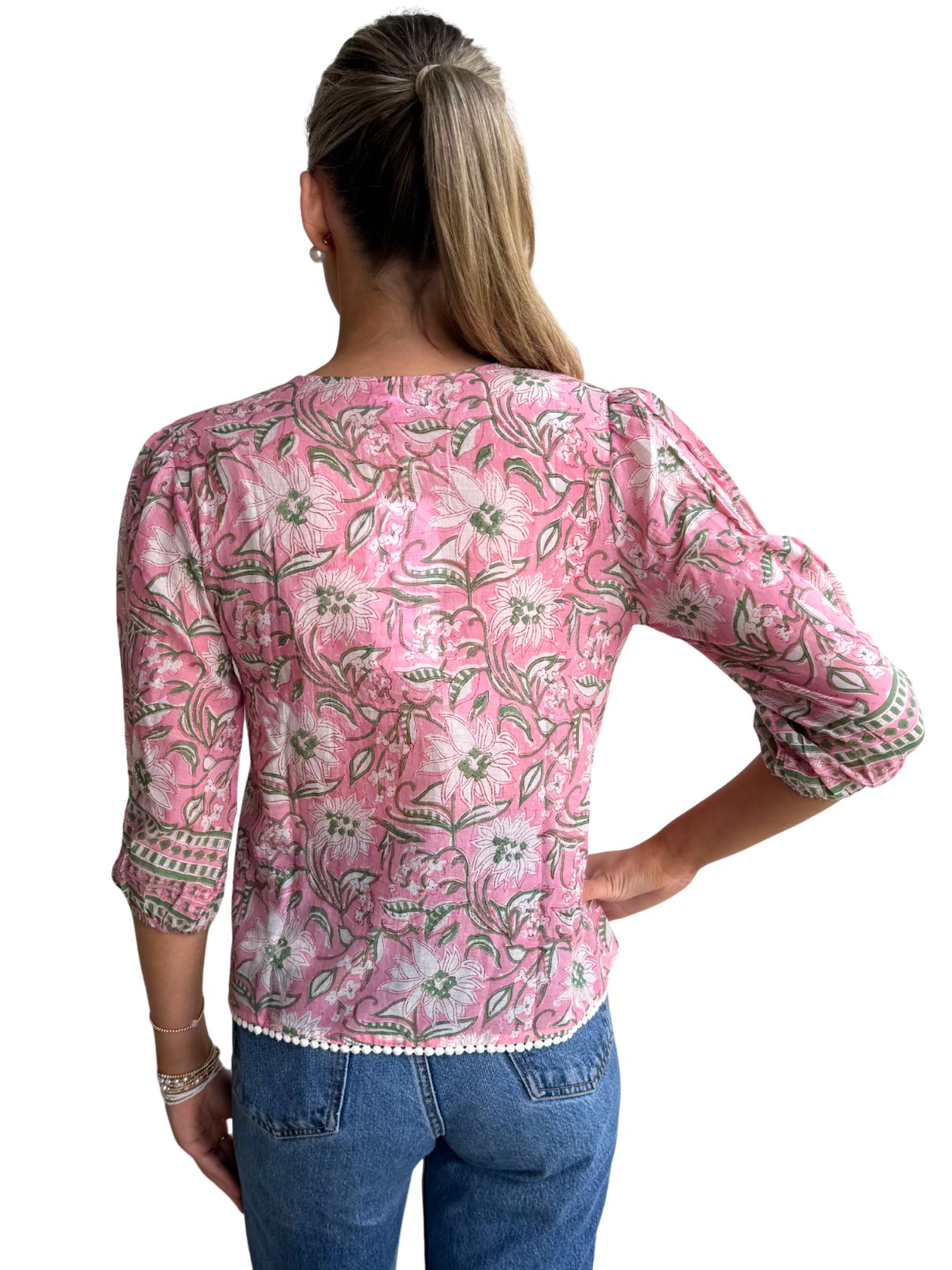 Piccola Rica Top in Pink Blush