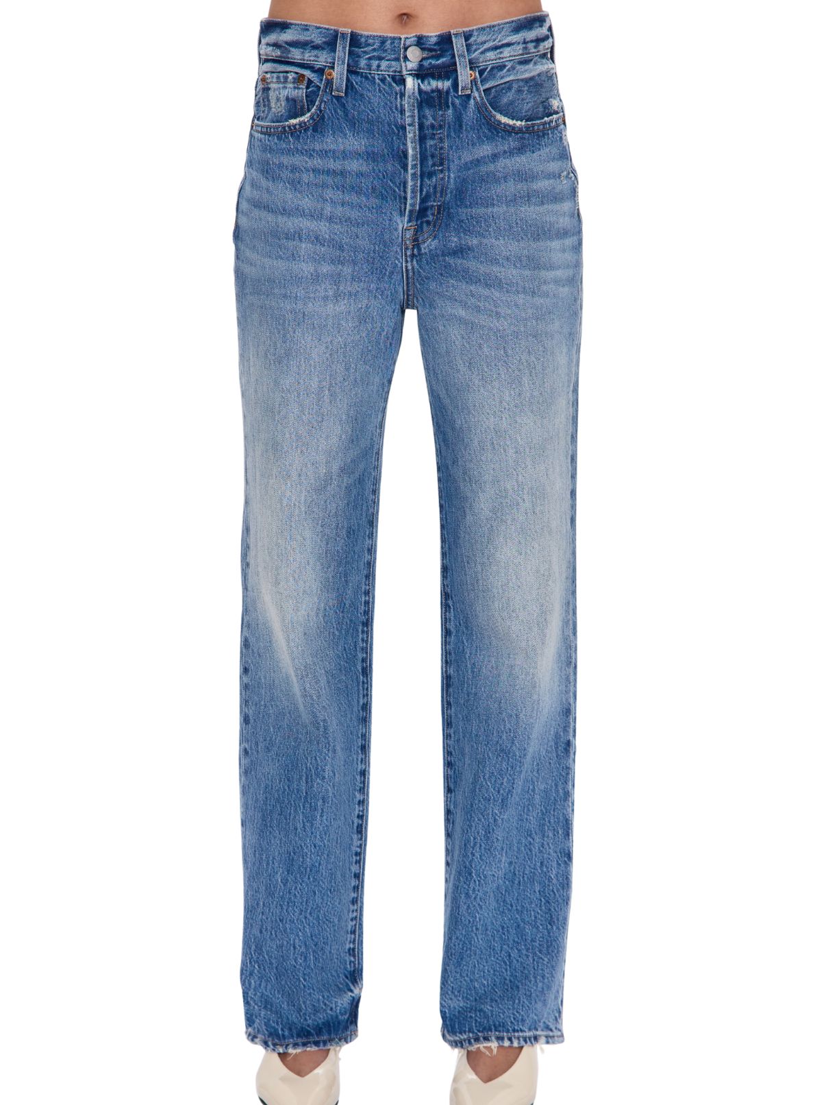 Pistola Cassie Super Hi Rise Straight in Serpentine Vintage