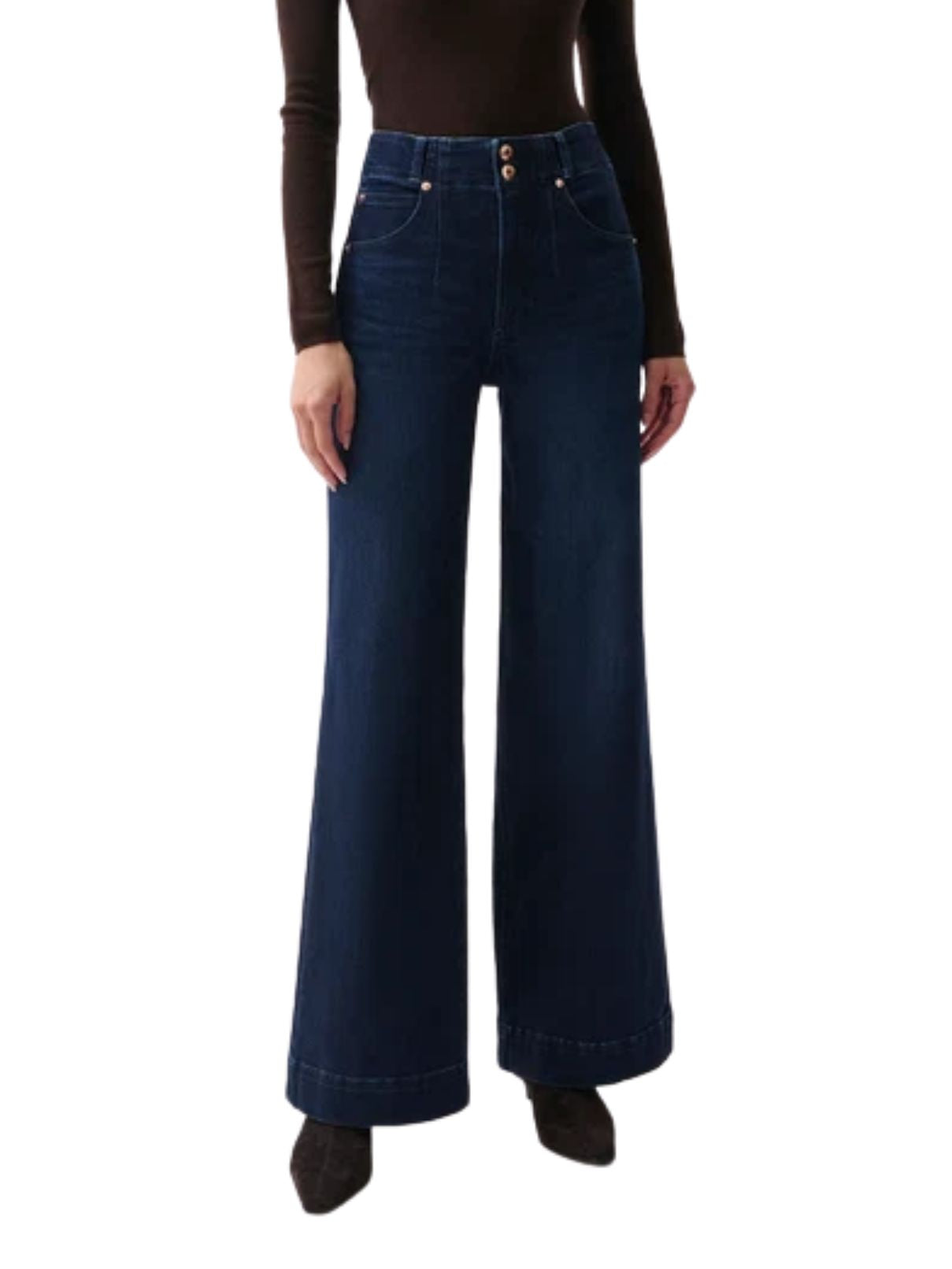 Pistola Lana High Rise Full Length Ultra Wide Leg Jeans – Starstruck