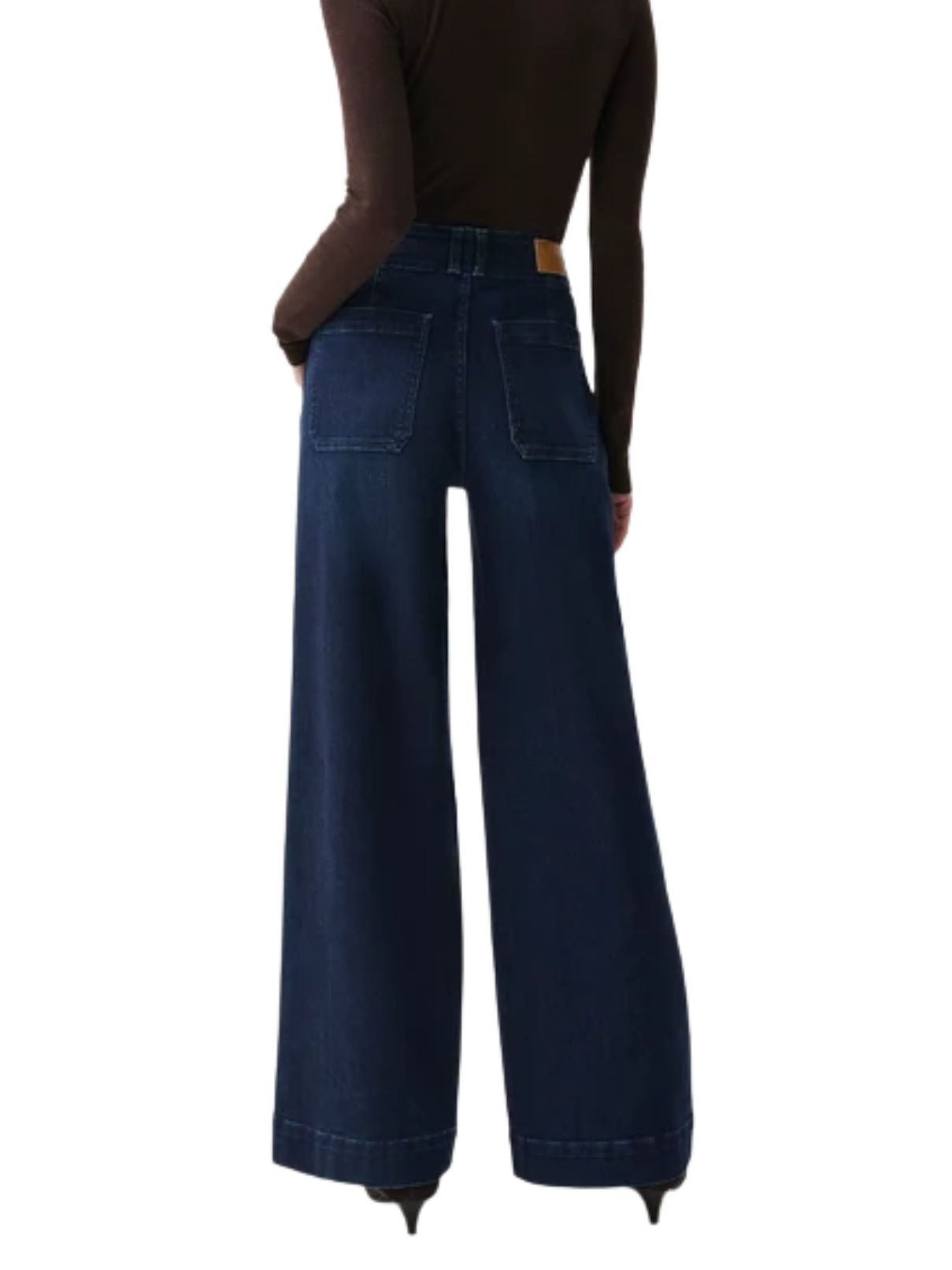 Pistola Lana High Rise Full Length Ultra Wide Leg Jeans – Starstruck