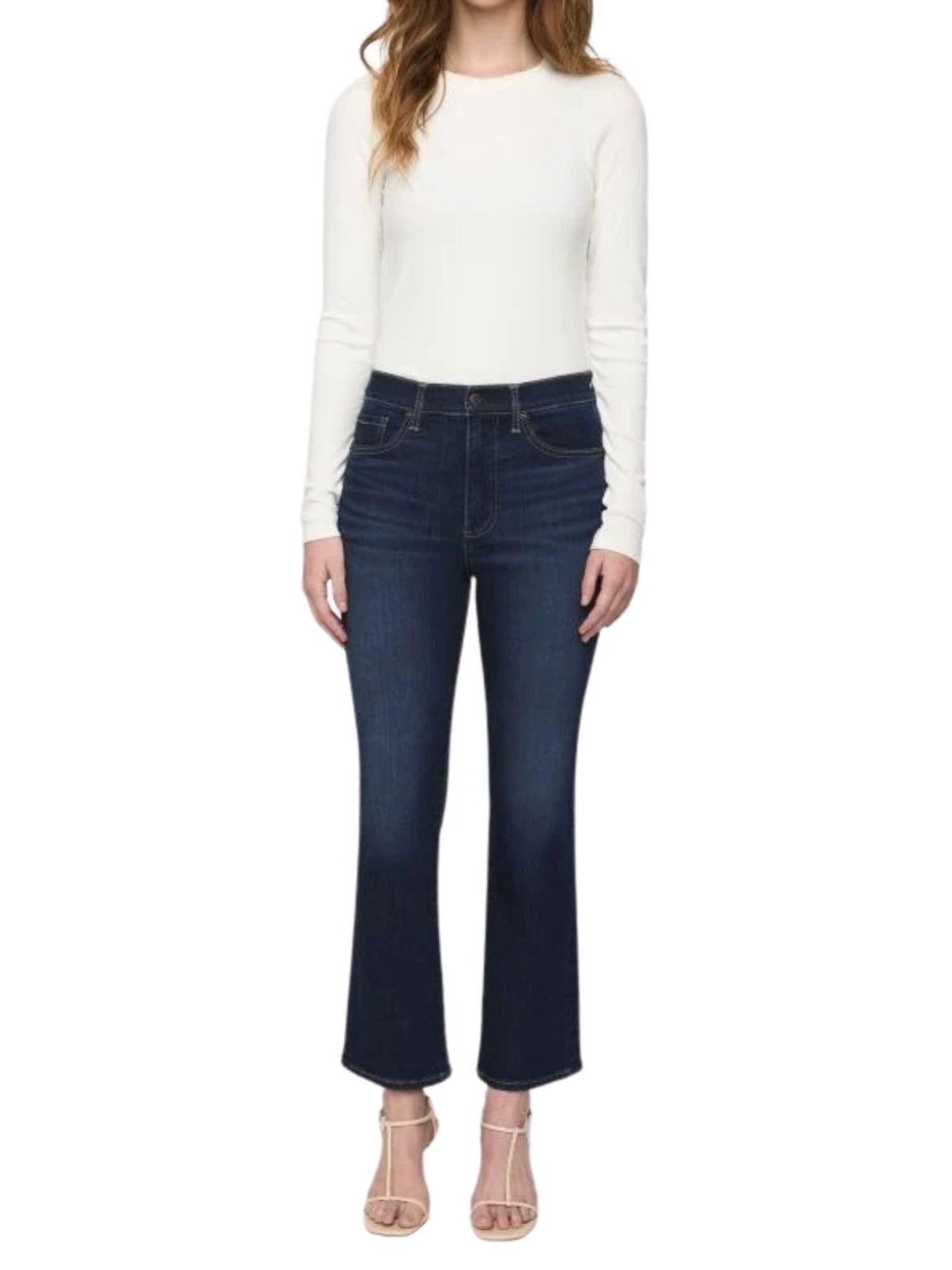 Pistola Lennon High Rise Crop Boot Jeans in Starstruck