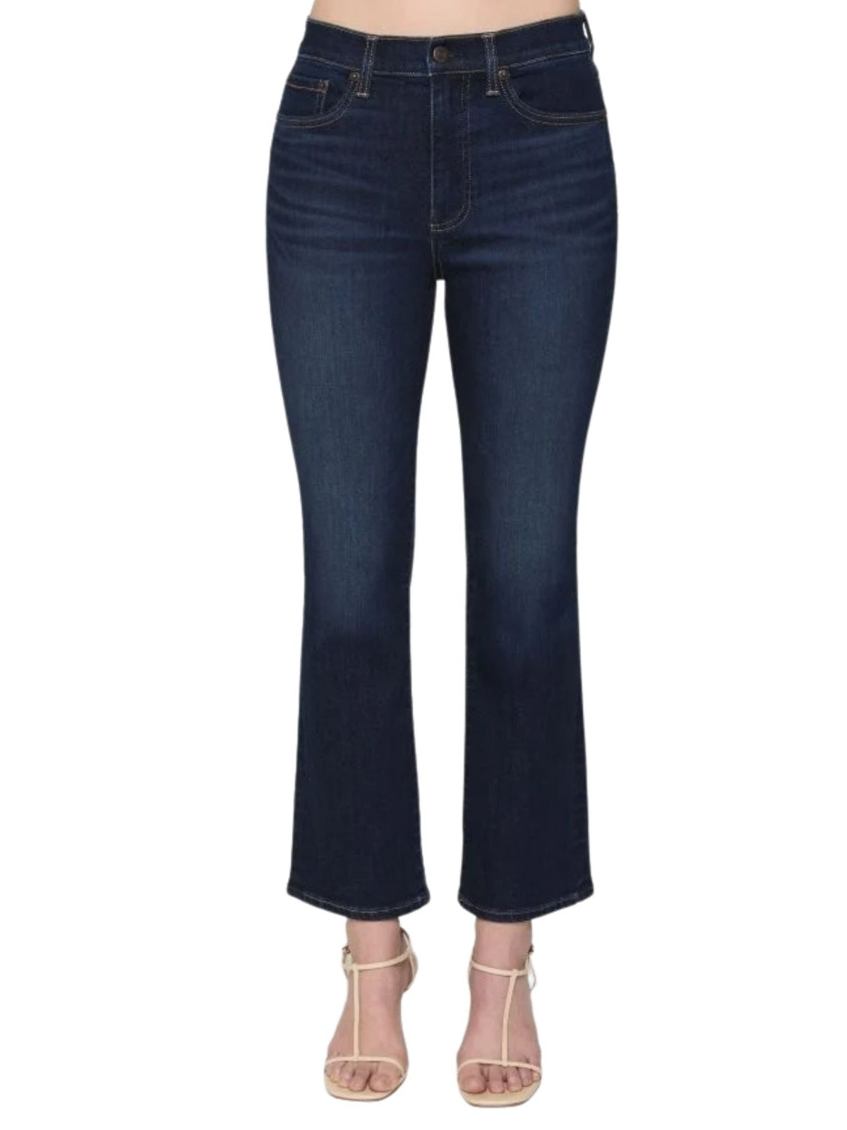 Pistola Lennon High Rise Crop Boot Jeans in Starstruck