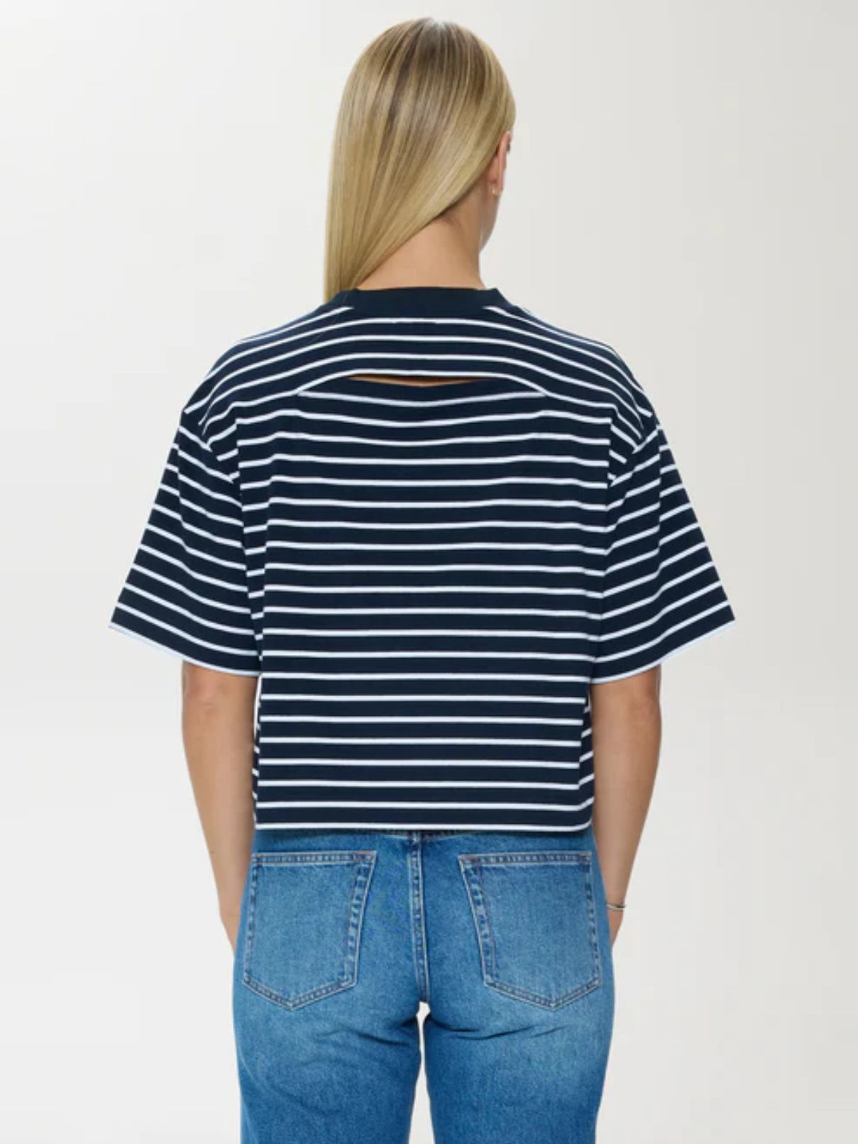  Pistola Mae Navy/White Stripe Tee